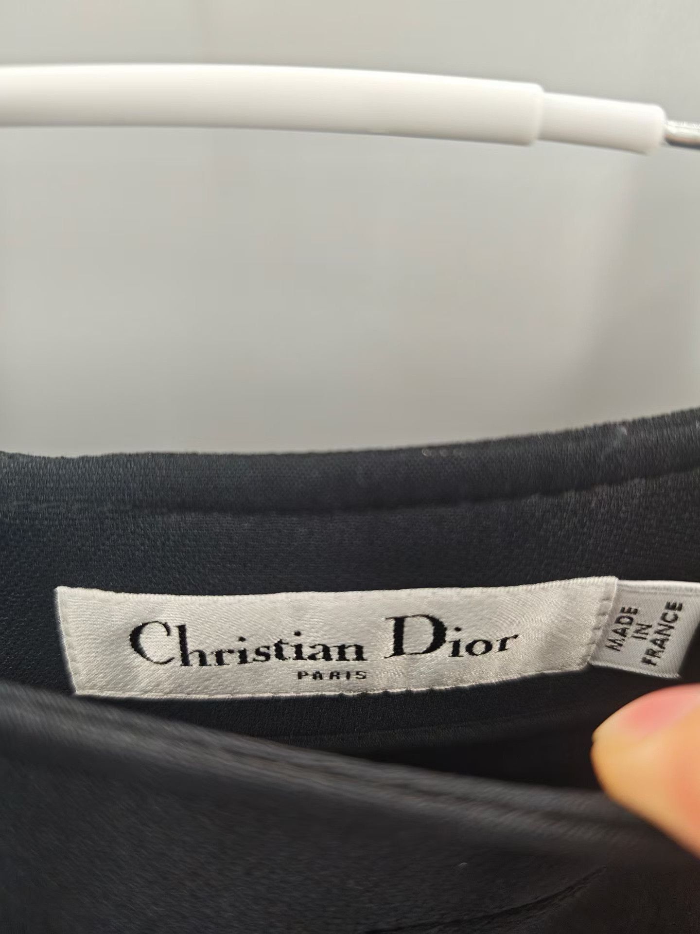 Dior Dior Silk Wool Blend Black CD Buckle Skirt Size 38" / US 16 / IT 52 - 3 Thumbnail
