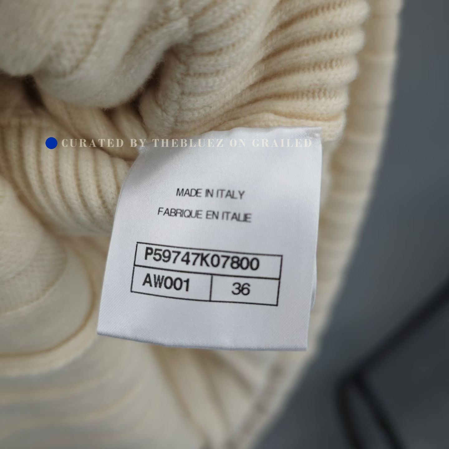 Chanel Chanel Beige Wool Mermaid Dress with Glass Buttons Size XS / US 0-2 / IT 36-38 - 5 Thumbnail
