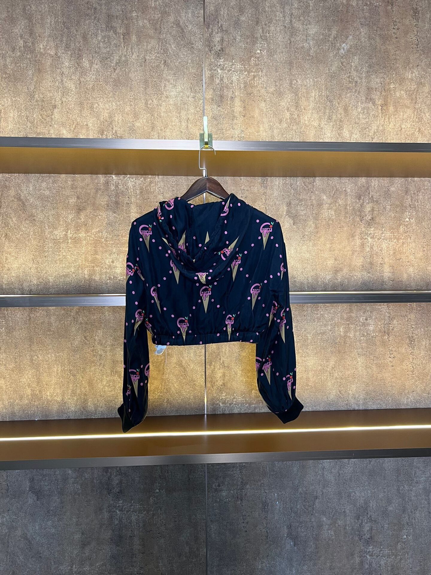 Gucci Gucci Ice Cream Short Zip Jacket Size S / US 4 / IT 40 - 2 Thumbnail