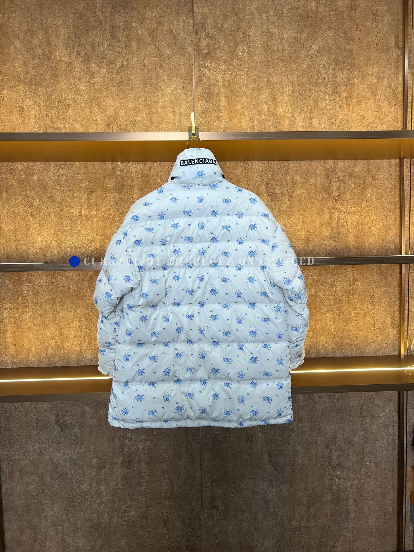 Balenciaga Balenciaga Floral Puffer Jacket Size XXS / US 00 / IT 34 - 2 Thumbnail