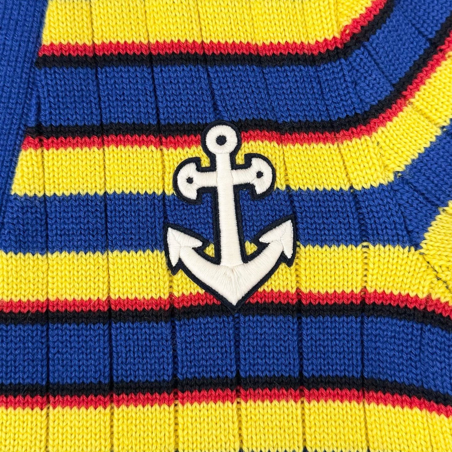 Gucci Gucci Rainbow Stripe Anchor Wool Cardigan Size XS / US 0-2 / IT 36-38 - 6 Thumbnail