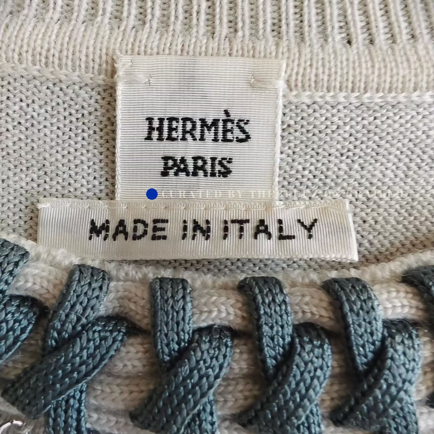 Hermes Hermes Wool Sweater with Neckline Knot Size XXS / US 00 / IT 34 - 4 Thumbnail
