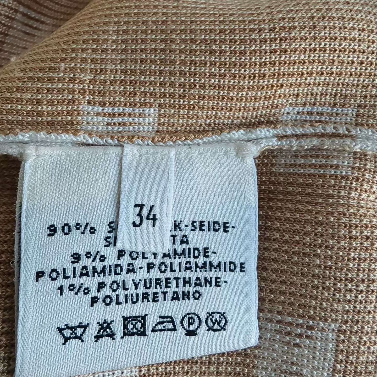 Hermes Hermes Silk Knit Top Size XXS / US 00 / IT 34 - 4 Thumbnail