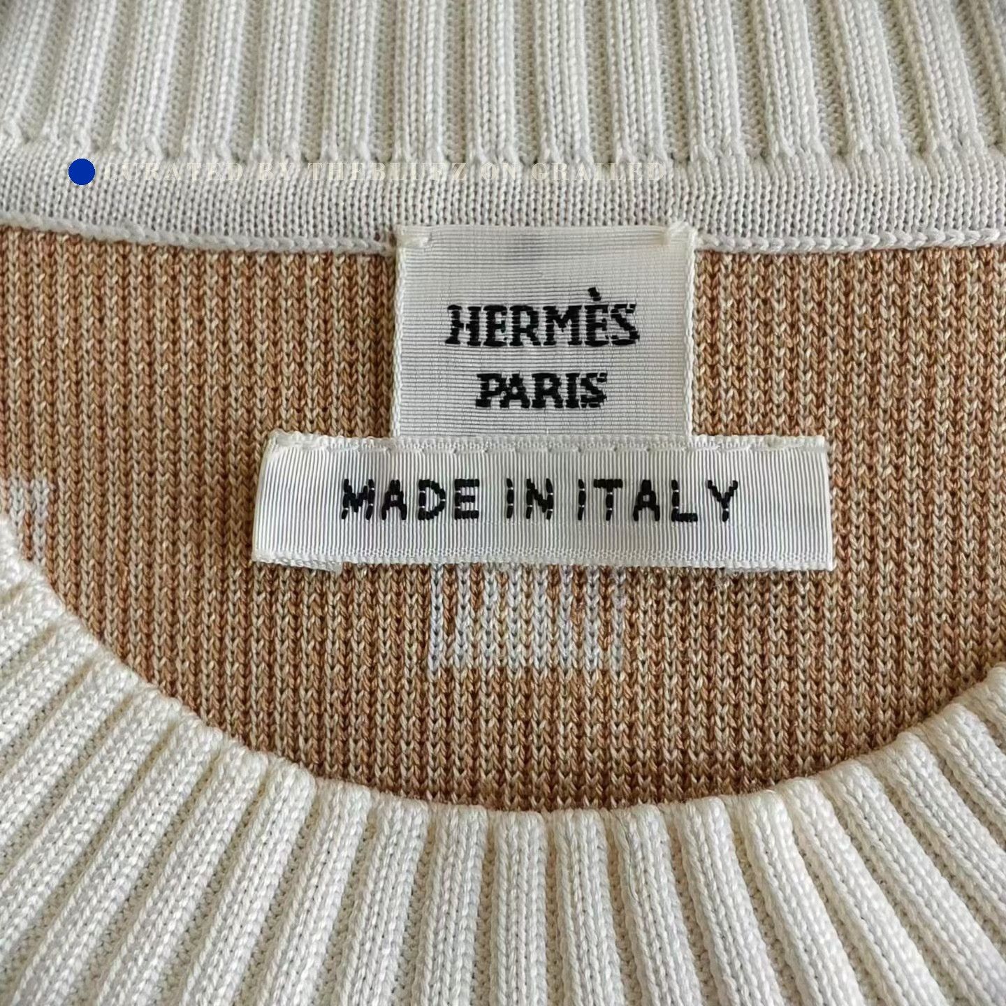 Hermes Hermes Silk Knit Top Size XXS / US 00 / IT 34 - 3 Thumbnail