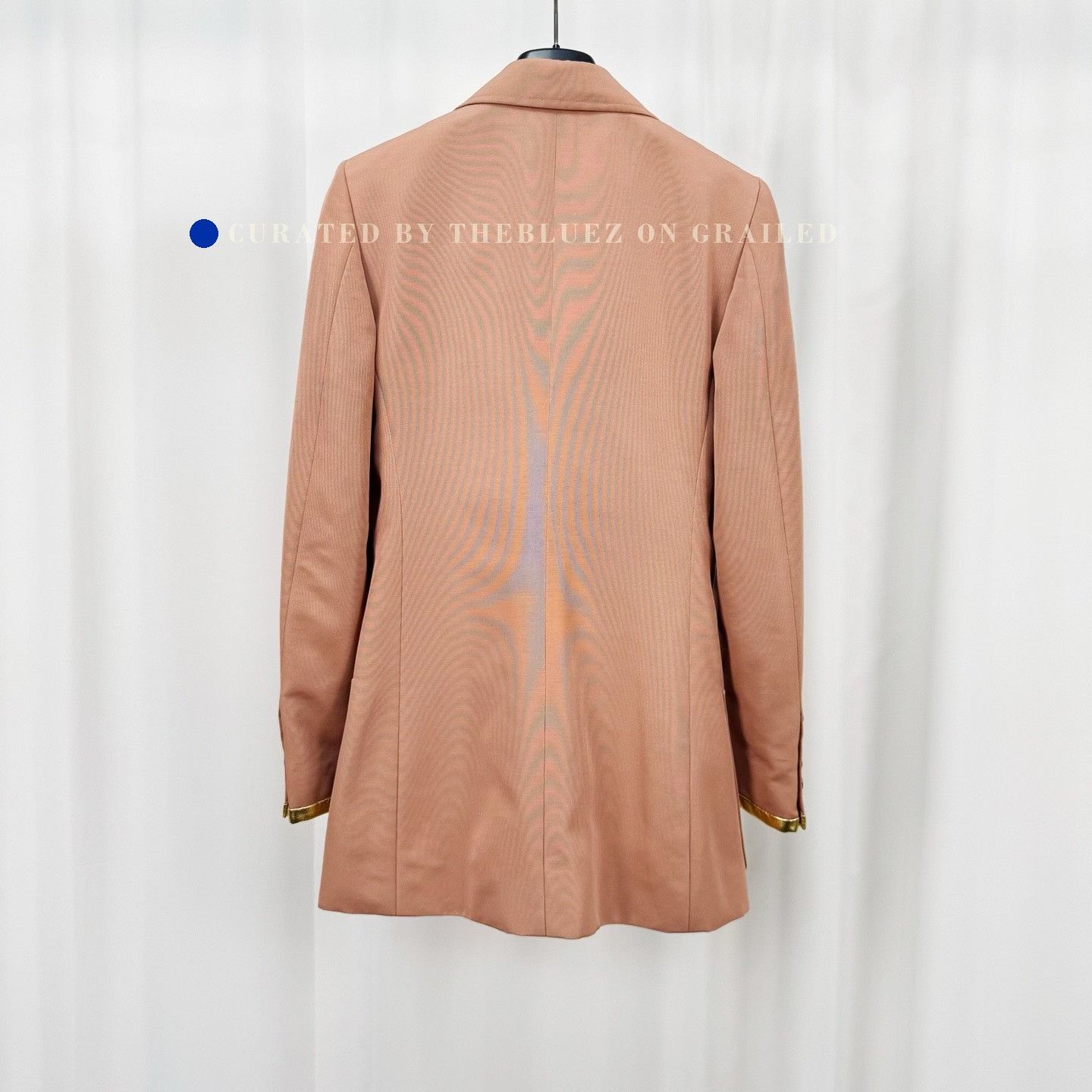 Gucci Gucci Gold Thread Letter Sword Collar Blazer Size S / US 4 / IT 40 - 2 Thumbnail