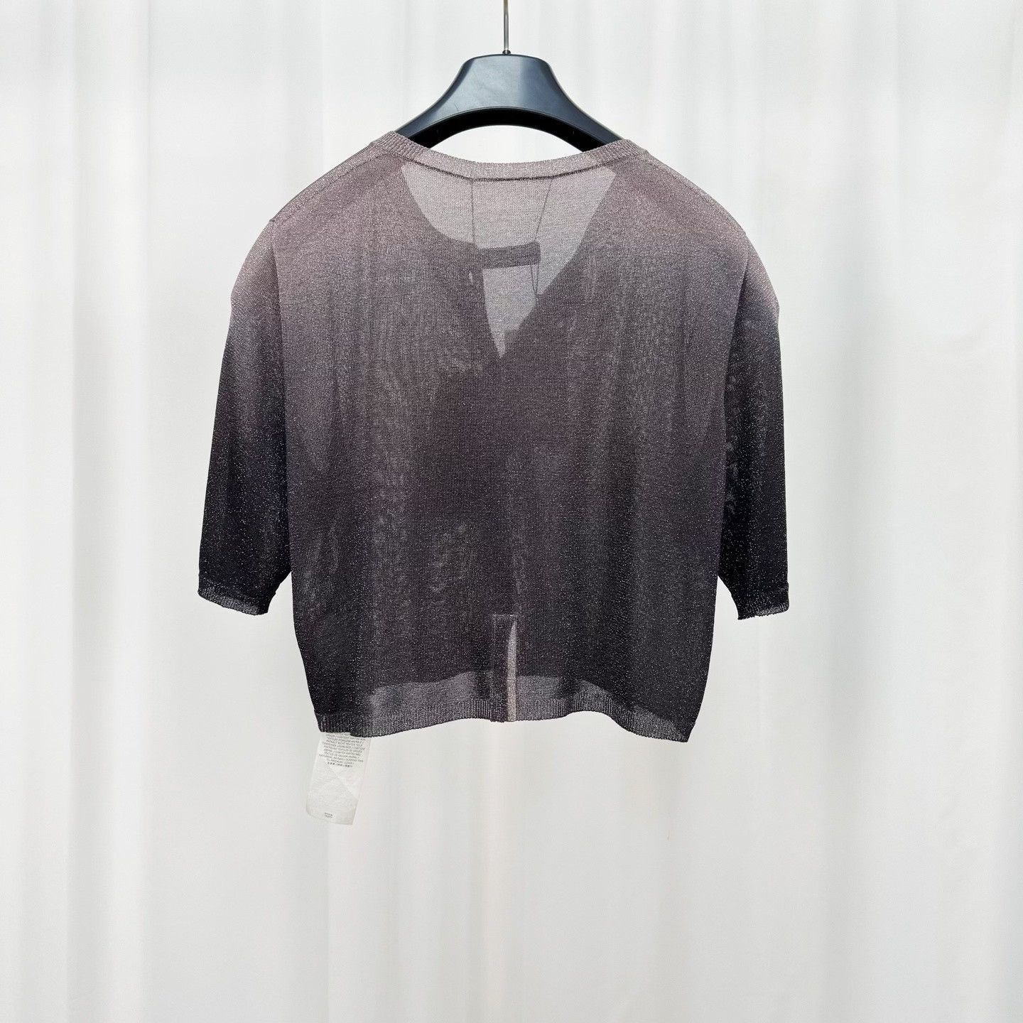 Max Mara Maxmara Gradient Glitter Knit Top Size M / US 6-8 / IT 42-44 - 2 Thumbnail