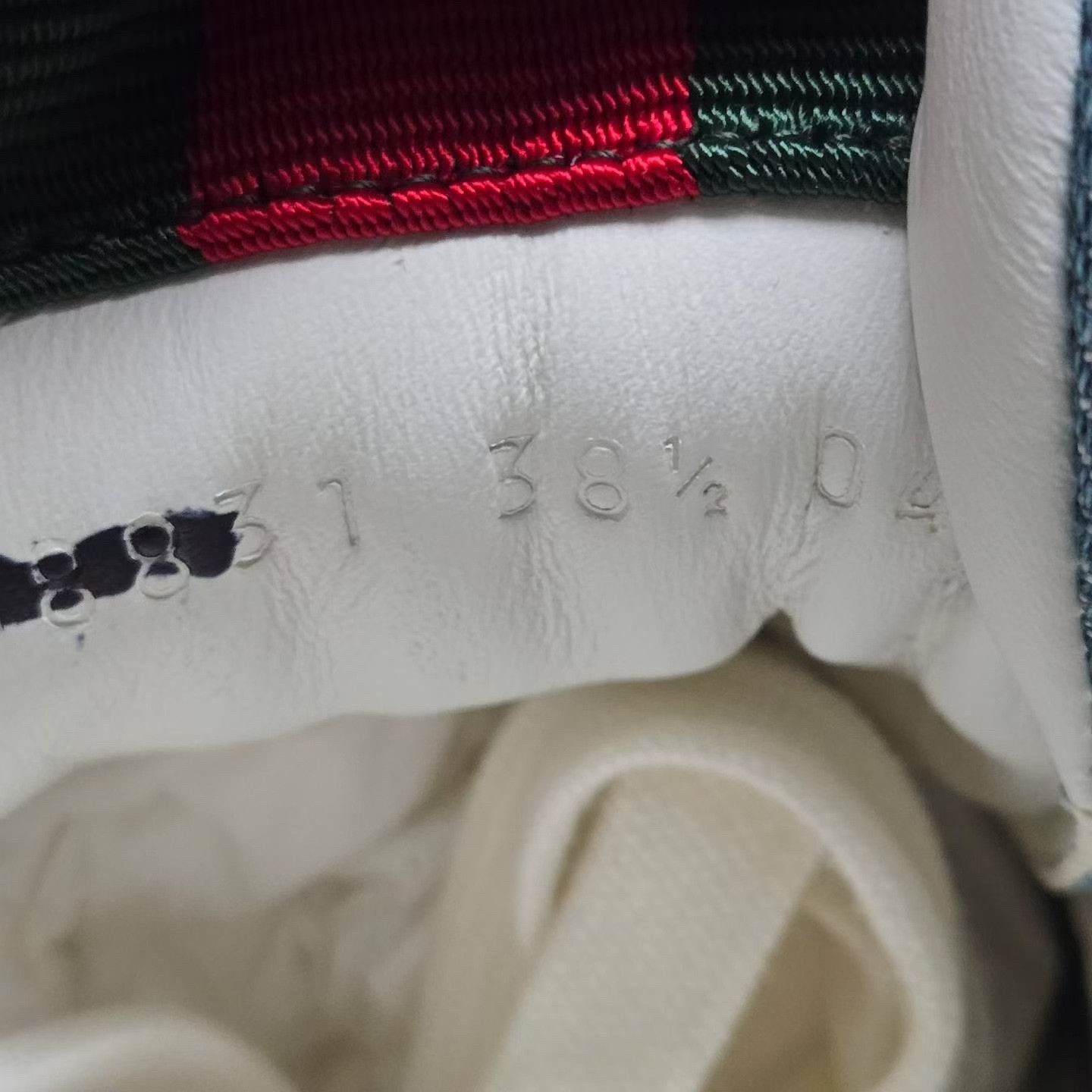 Gucci Gucci Re-Web Denim Sneakers Size US 7.5 / IT 37.5 - 5 Thumbnail