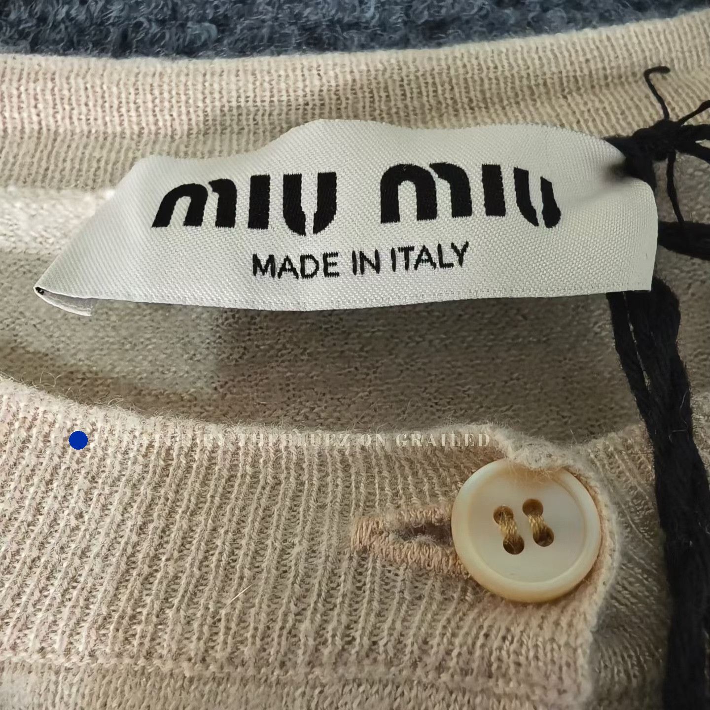 Miu Miu MIU MIU Logo Cashmere Cardigan Size XS / US 0-2 / IT 36-38 - 4 Thumbnail
