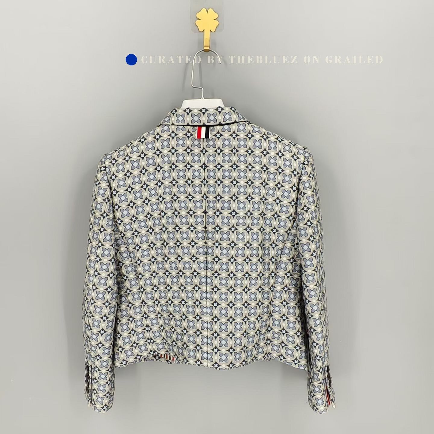 Thom Browne Thom Browne Floral Print Short Blazer Size S / US 4 / IT 40 - 2 Thumbnail