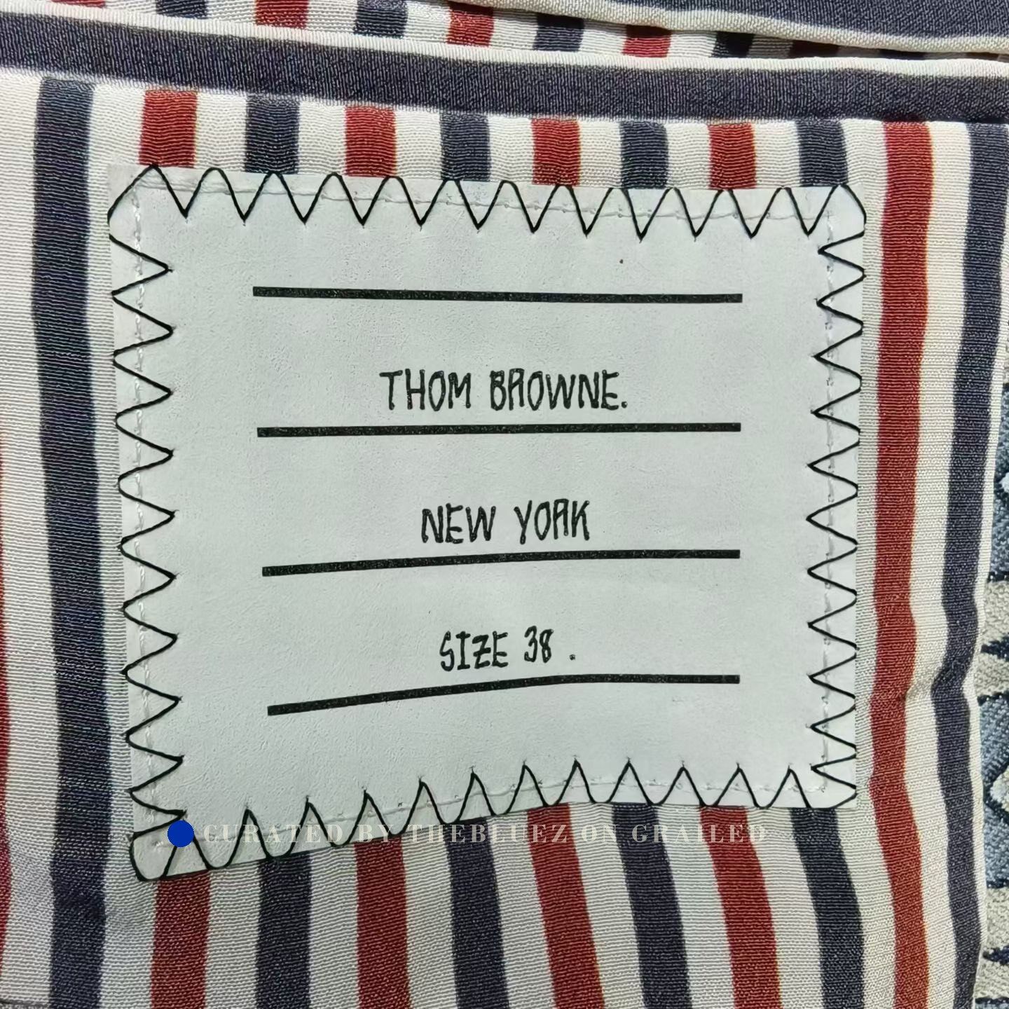 Thom Browne Thom Browne Floral Print Short Blazer Size S / US 4 / IT 40 - 4 Thumbnail