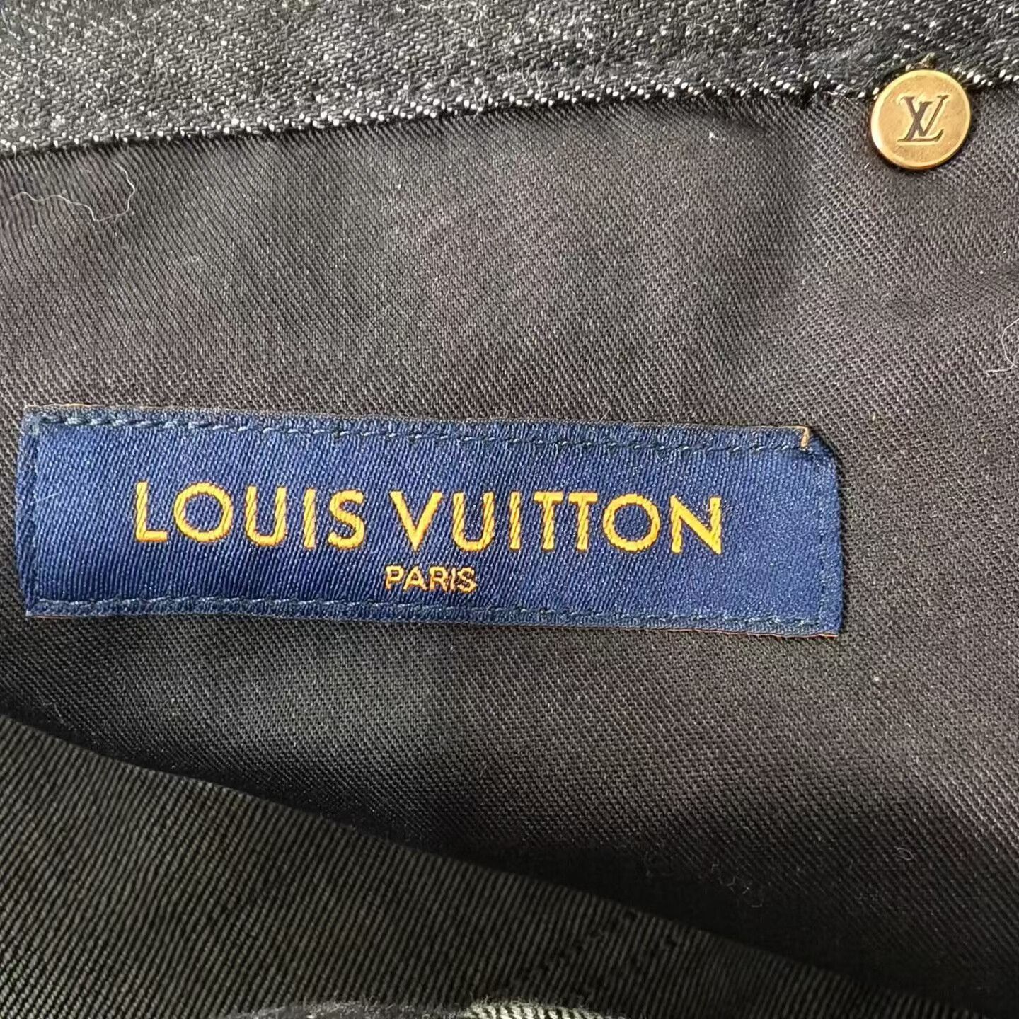 Louis Vuitton Louis Vuitton Butterfly Strap Denim Pants Size 32" / US 10 / IT 46 - 3 Thumbnail