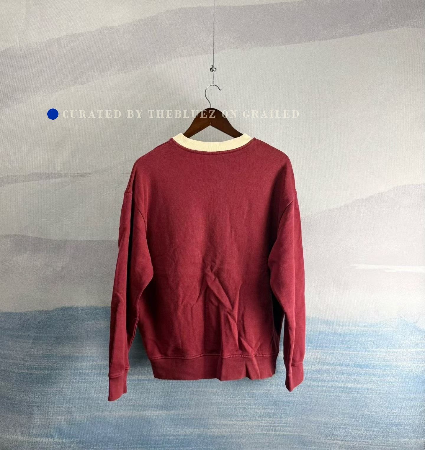 Miu Miu Miu Miu SS23 Red Logo Embroidered Sweatshirt Size S / US 4 / IT 40 - 2 Thumbnail