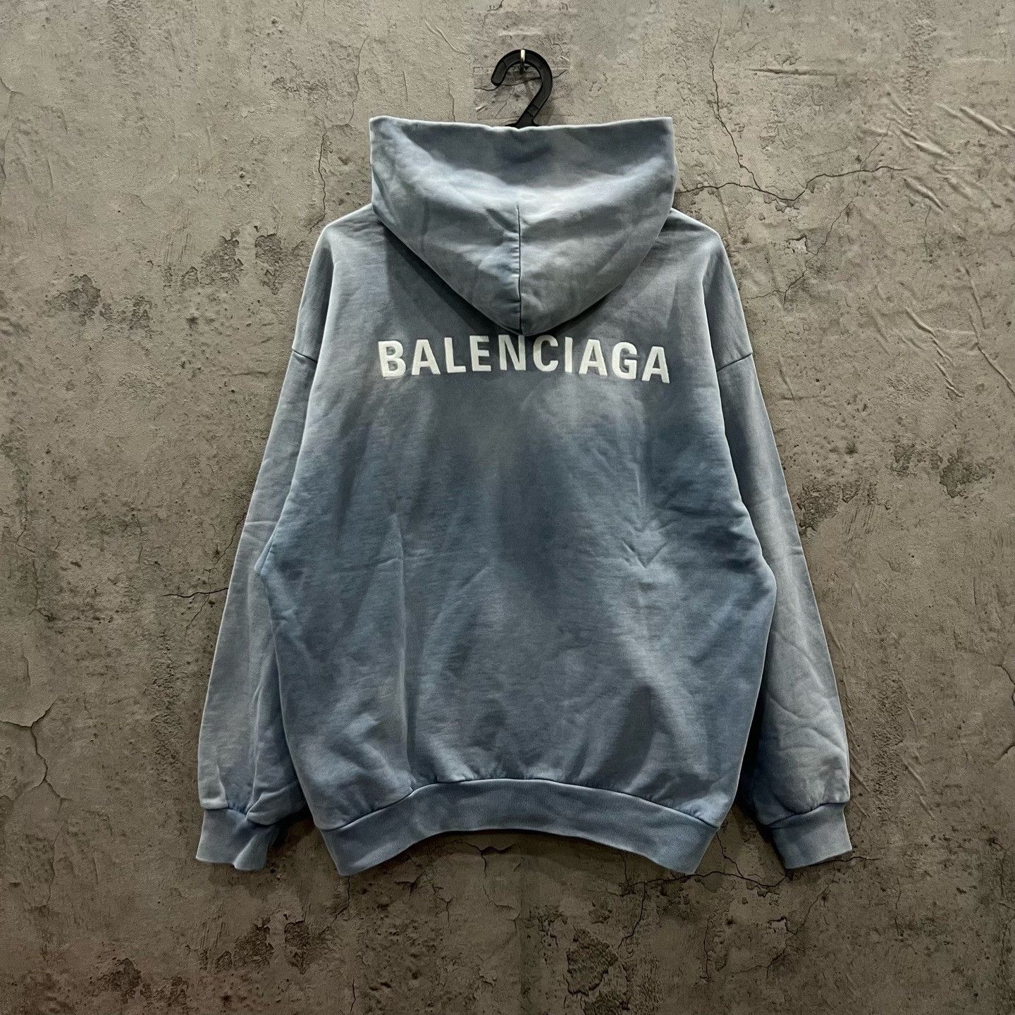 Balenciaga Balenciaga Embroidered Letter Hoodie Size M / US 6-8 / IT 42-44 - 5 Thumbnail