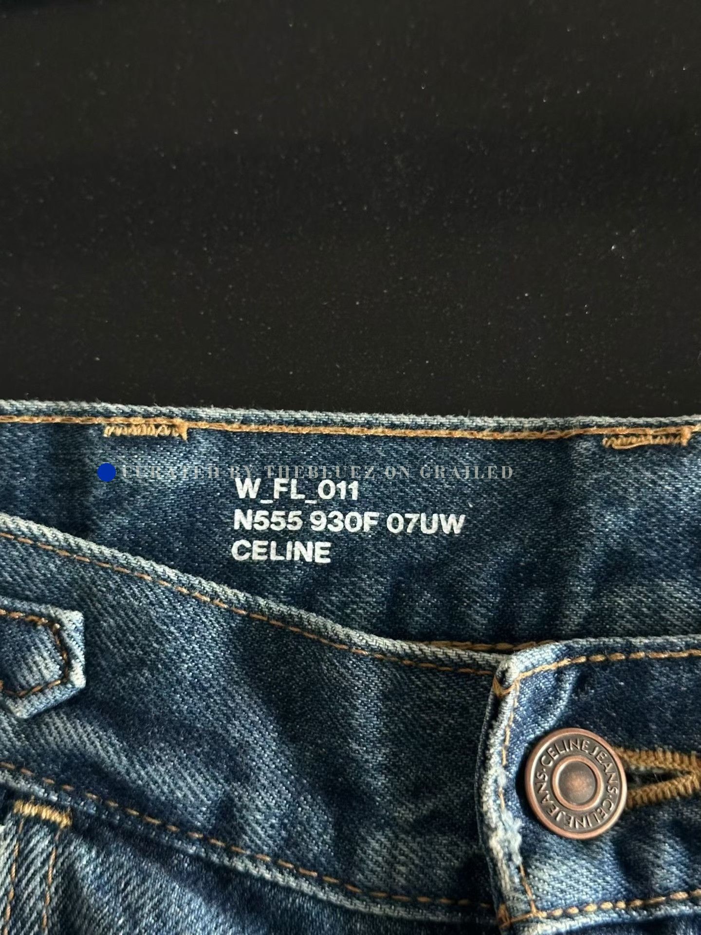 Celine Celine Jane Triomphe Chain Jeans Size 26" / US 2 / IT 38 - 4 Thumbnail