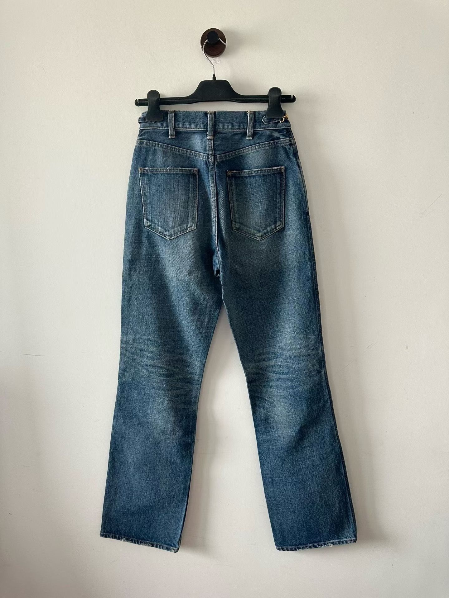Celine Celine Jane Triomphe Chain Jeans Size 26" / US 2 / IT 38 - 2 Thumbnail