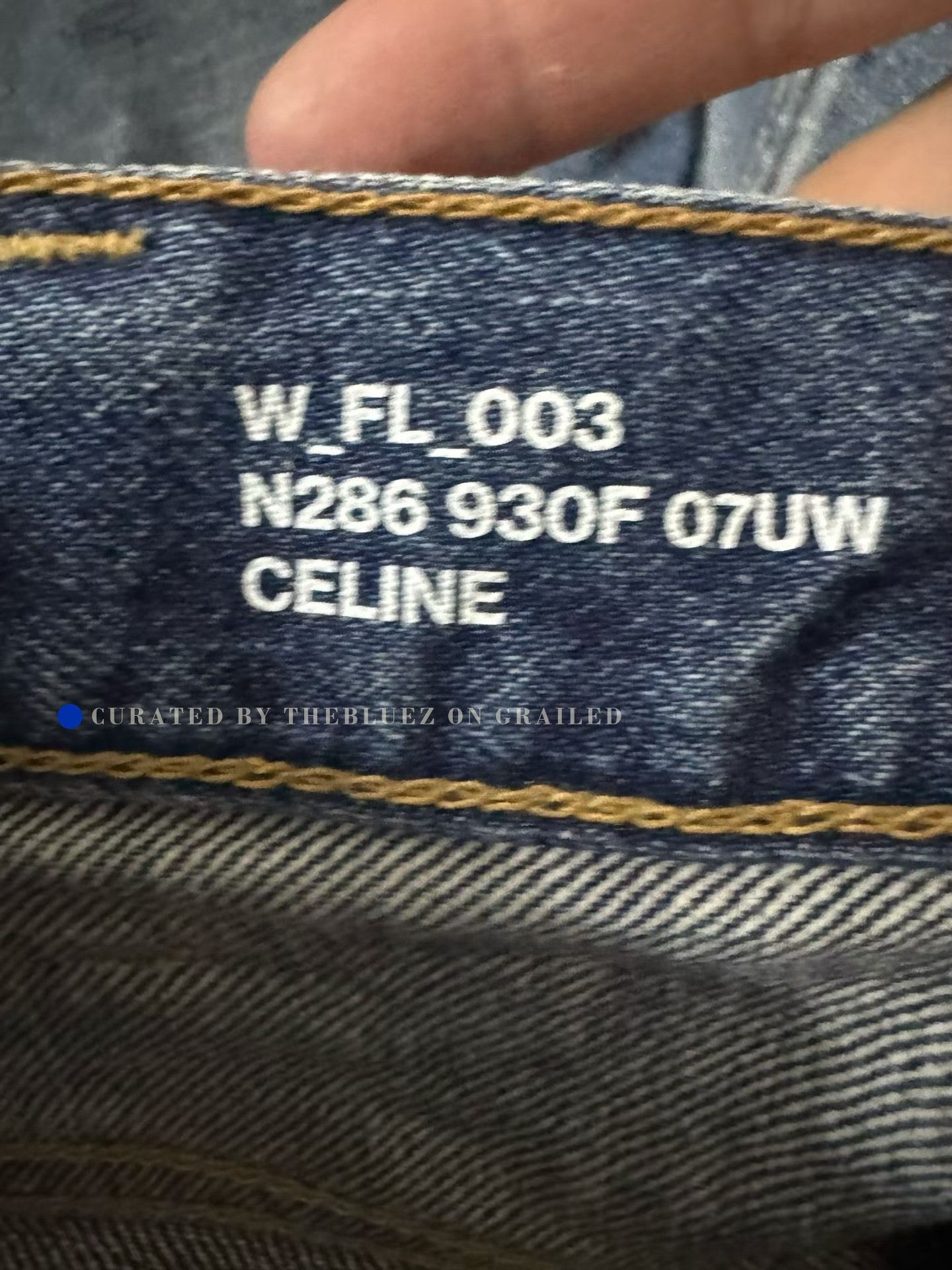Celine Celine Triomphe Chain Jeans Size 27" / US 4 / IT 40 - 4 Thumbnail