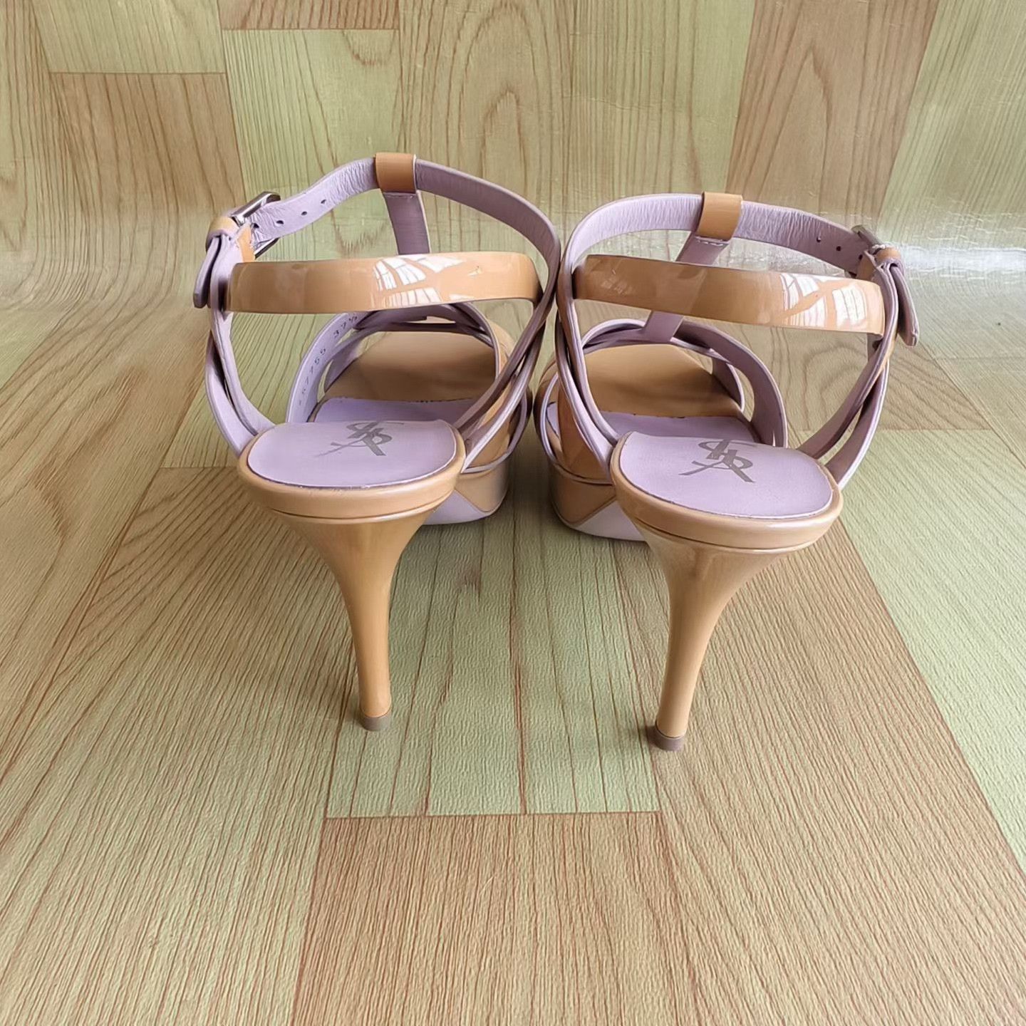 Saint Laurent Paris Saint Laurent Beige High Heels Size US 6.5 / IT 36.5 - 5 Thumbnail
