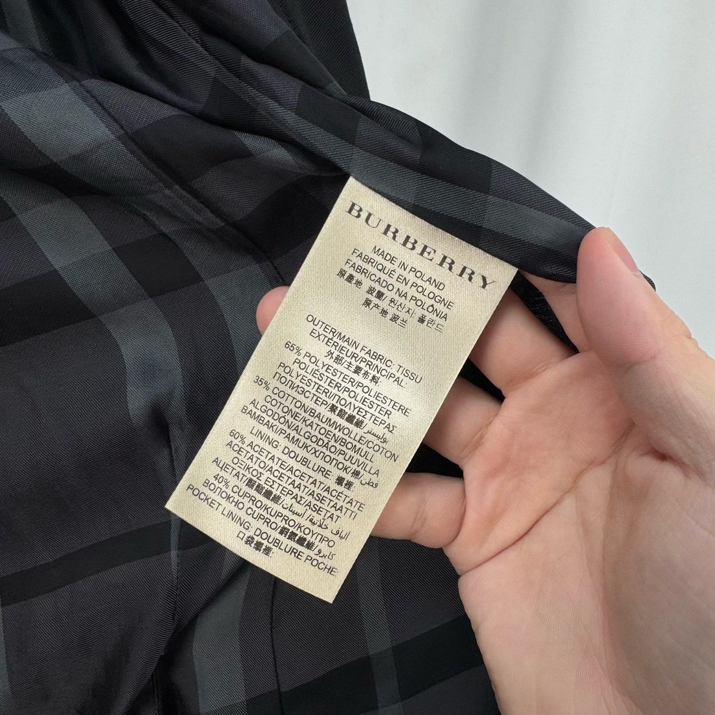 Burberry Burberry Double-Breasted Plaid Lining Trench Coat Size XXS / US 00 / IT 34 - 7 Thumbnail