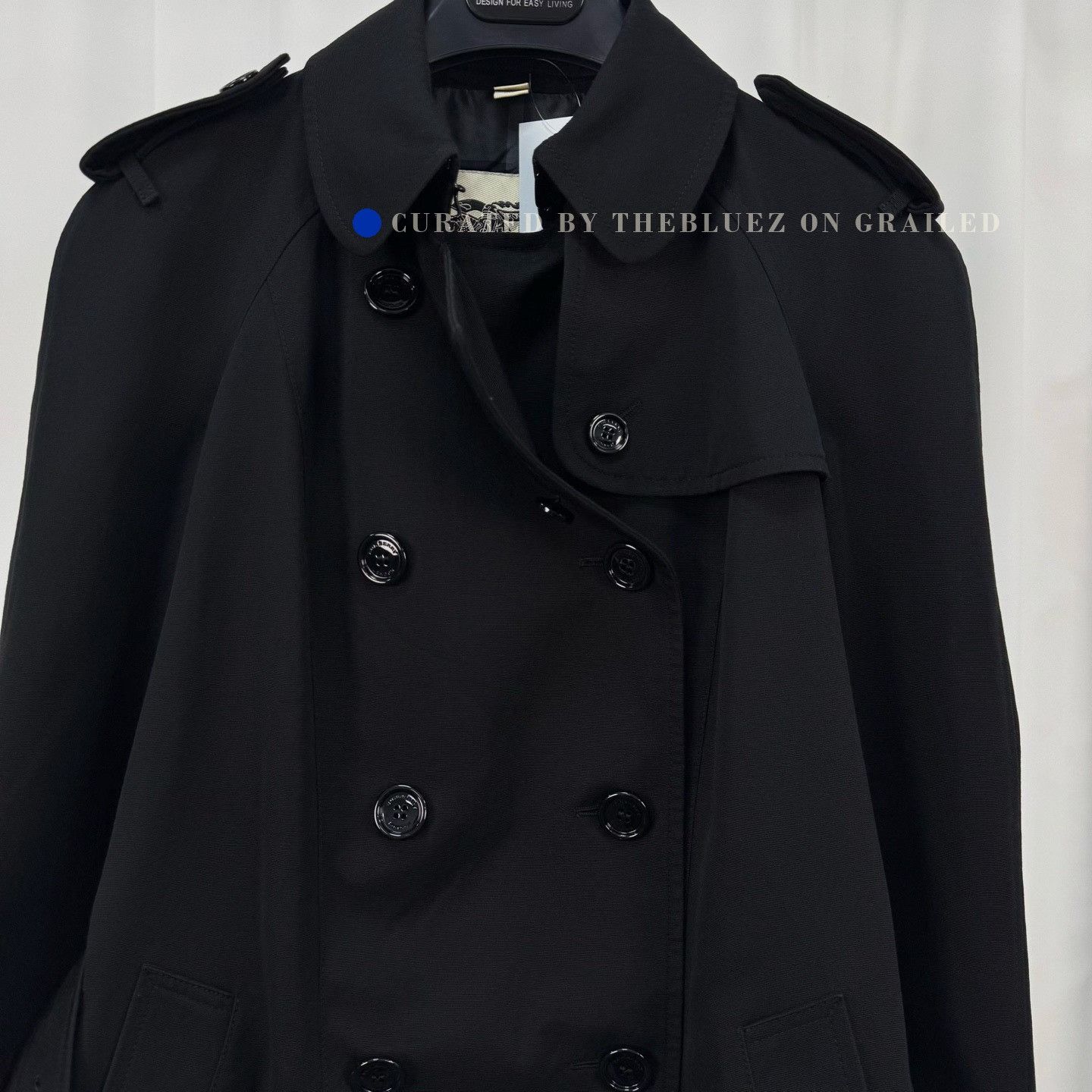Burberry Burberry Double-Breasted Plaid Lining Trench Coat Size XXS / US 00 / IT 34 - 3 Thumbnail