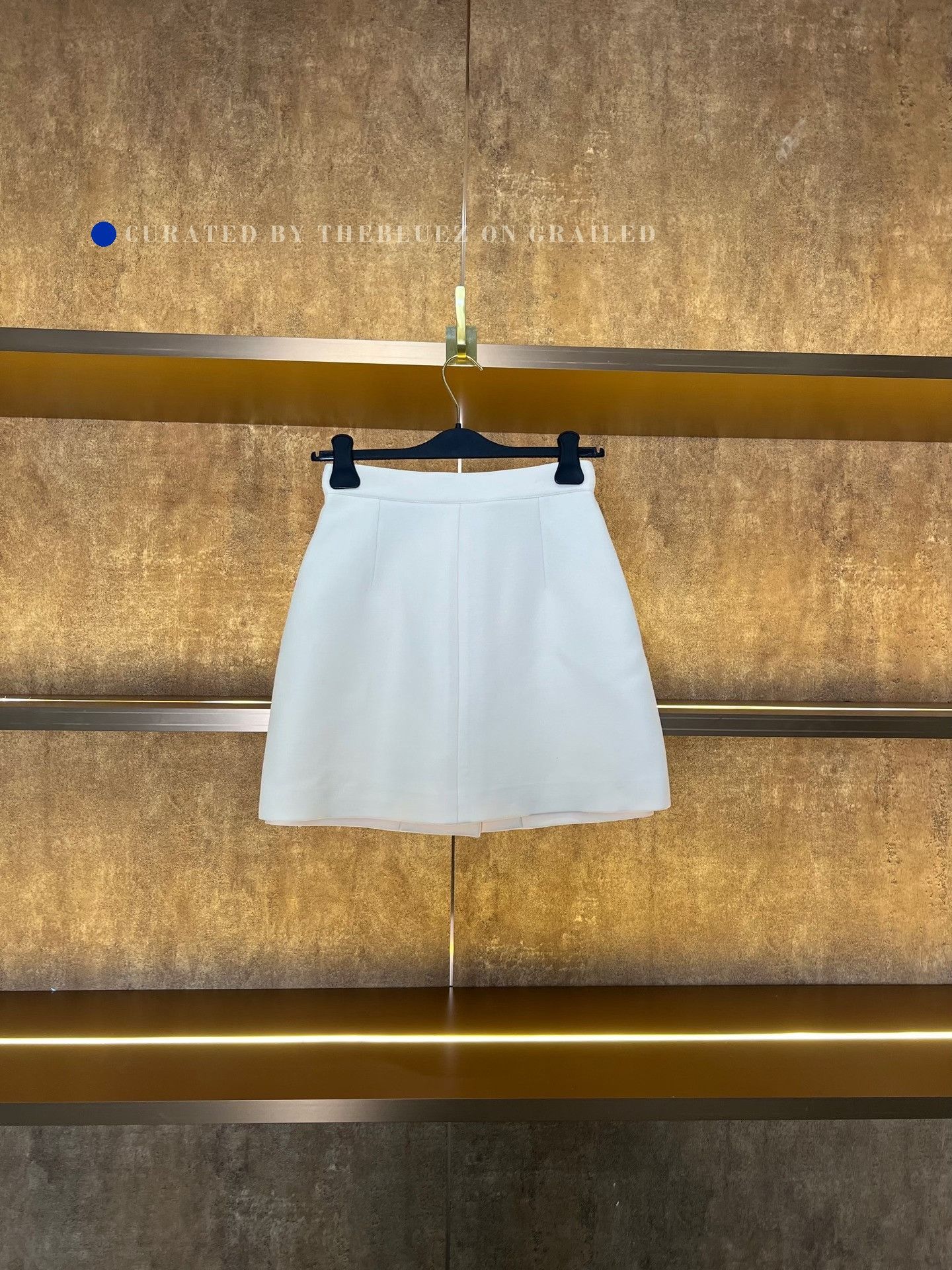 Dior Dior White Wool Shorts Size 36" / US 14 / IT 50 - 2 Thumbnail