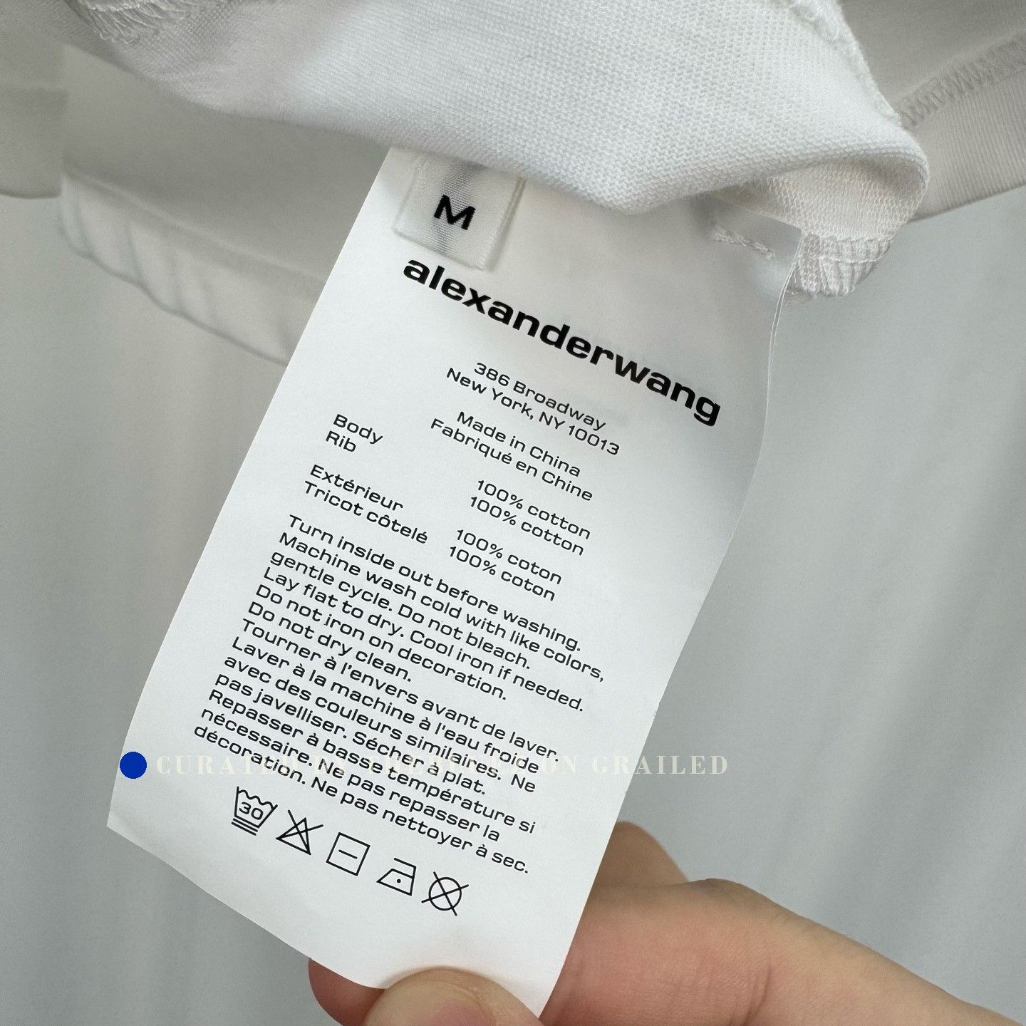 Alexander Wang Alexander Wang Pocket Slogan Short Sleeve Size M / US 6-8 / IT 42-44 - 7 Thumbnail