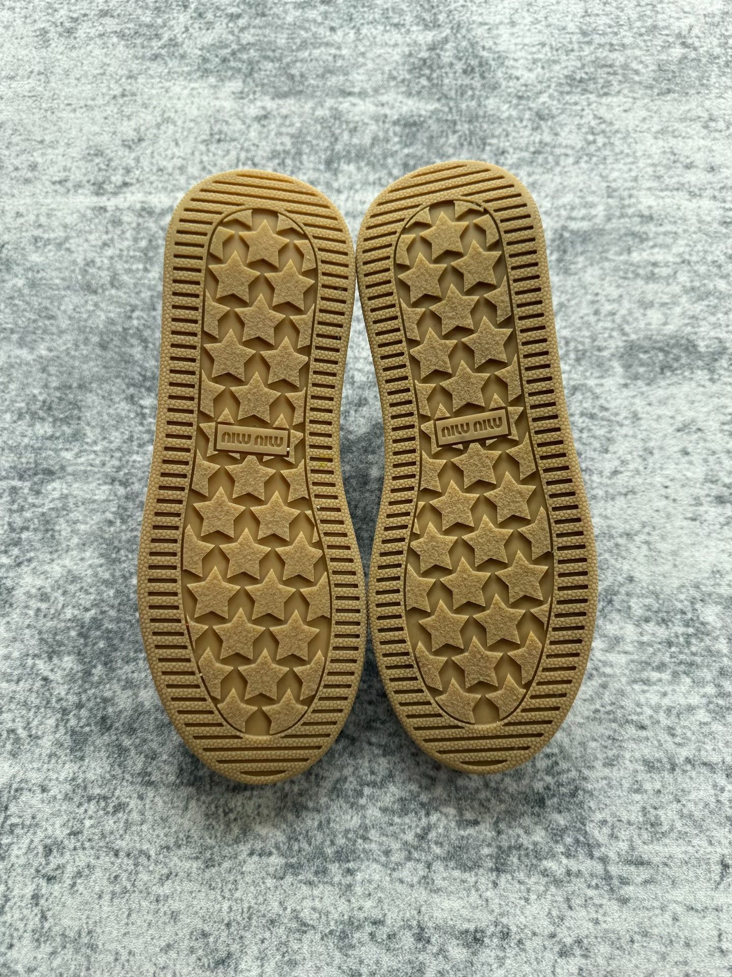 Miu Miu Miu Miu Distressed German Training Shoes Size US 7.5 / IT 37.5 - 6 Thumbnail