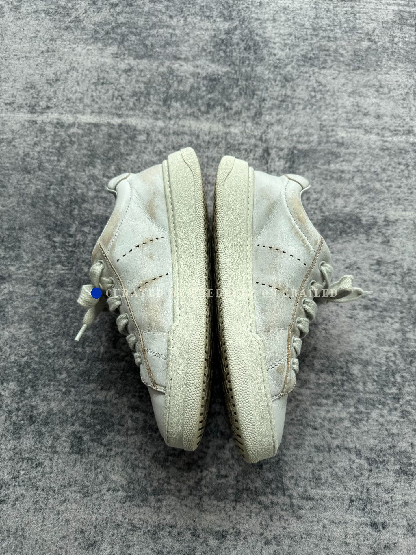 Miu Miu Miu Miu Distressed Sneakers Size US 7 / IT 37 - 4 Thumbnail