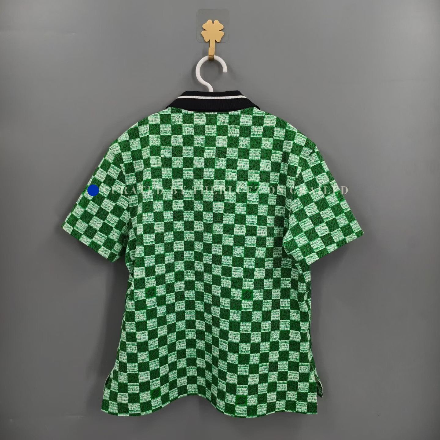 Louis Vuitton Louis Vuitton White Green Check Zip Polo Size S / US 4 / IT 40 - 2 Thumbnail