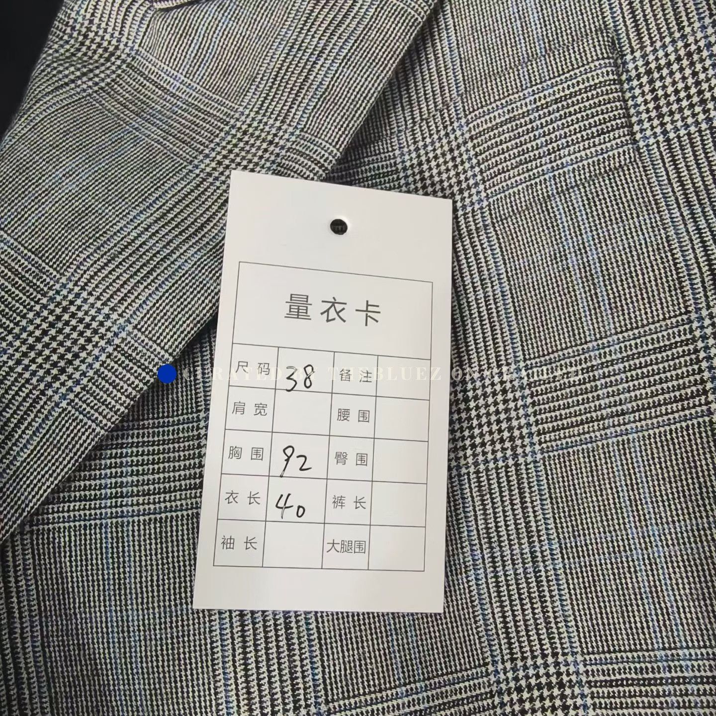 Miu Miu Miu Miu Short Houndstooth Back Letter Blazer Size S / US 4 / IT 40 - 6 Thumbnail
