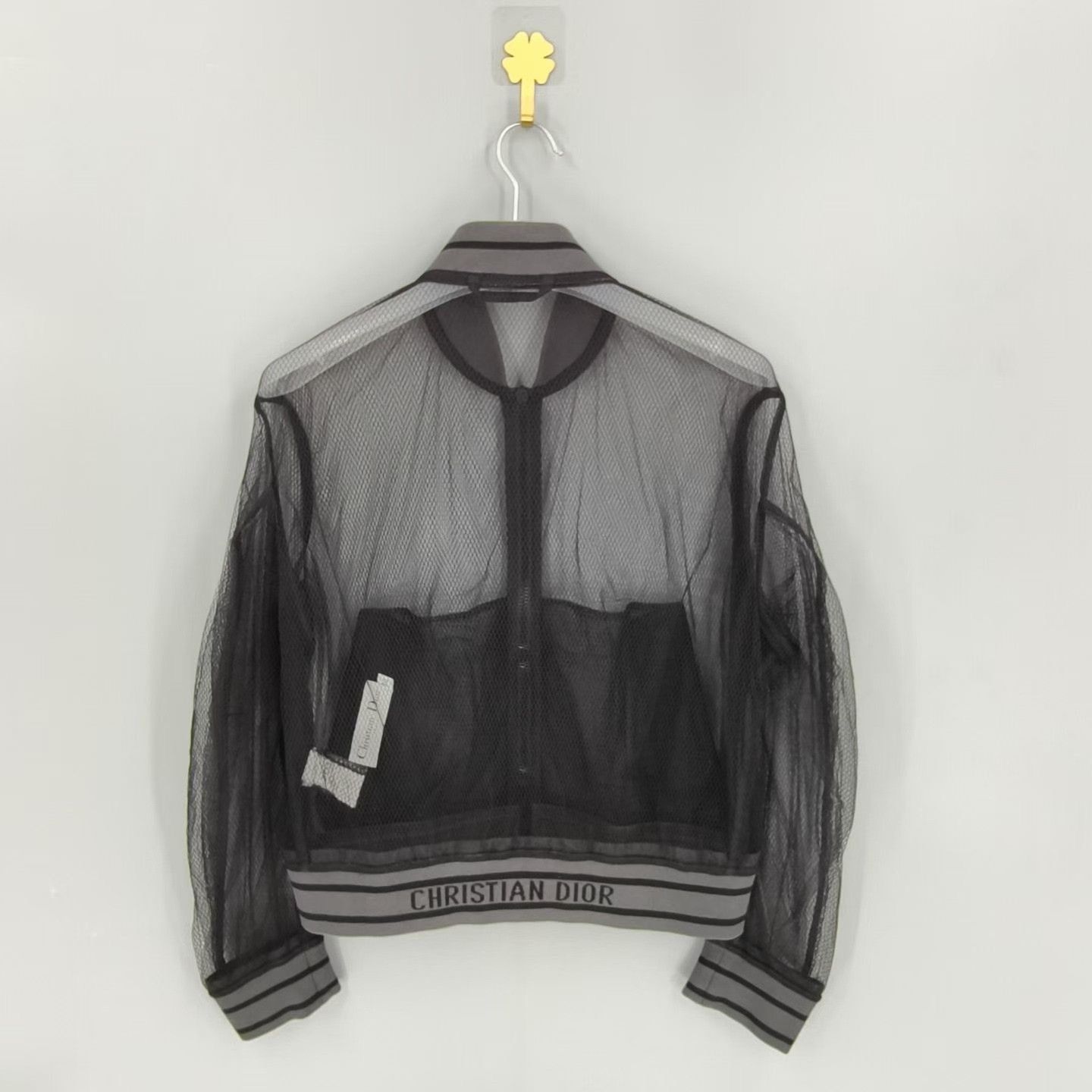 Dior Dior Little Bee Sheer Zip Jacket Size S / US 4 / IT 40 - 2 Thumbnail