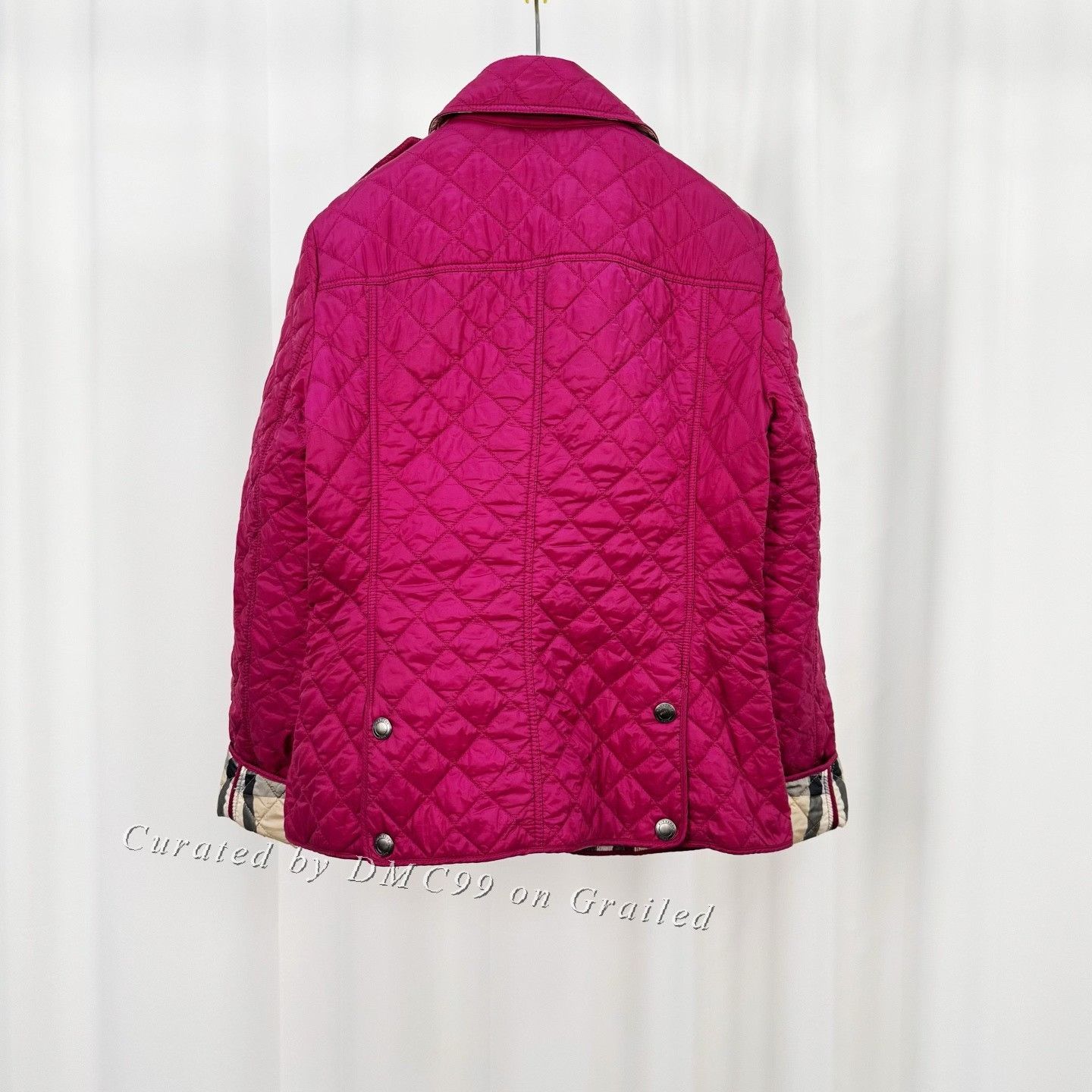 Burberry Burberry Check Quilted Cotton Jacket Size S / US 4 / IT 40 - 2 Thumbnail