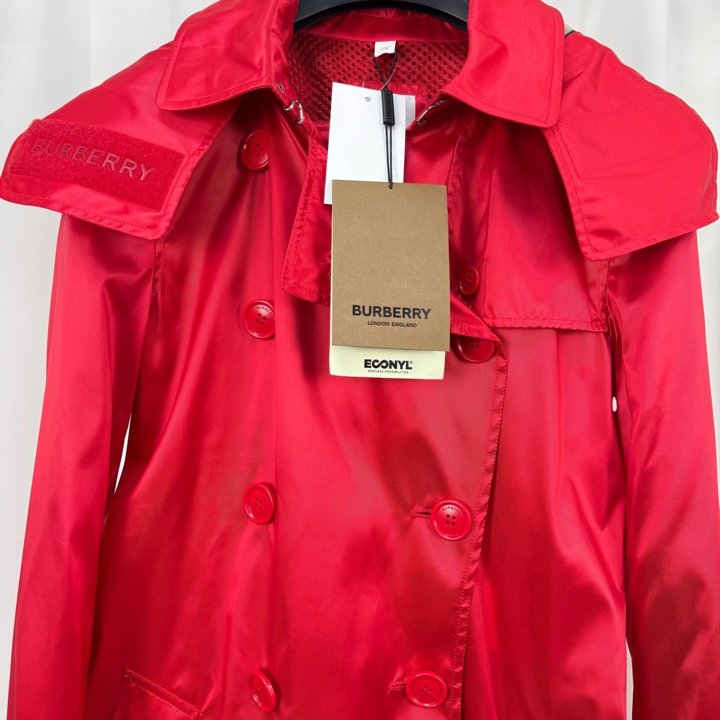 Burberry Burberry Double-Breasted Check Trench Coat Size XXS / US 00 / IT 34 - 3 Thumbnail