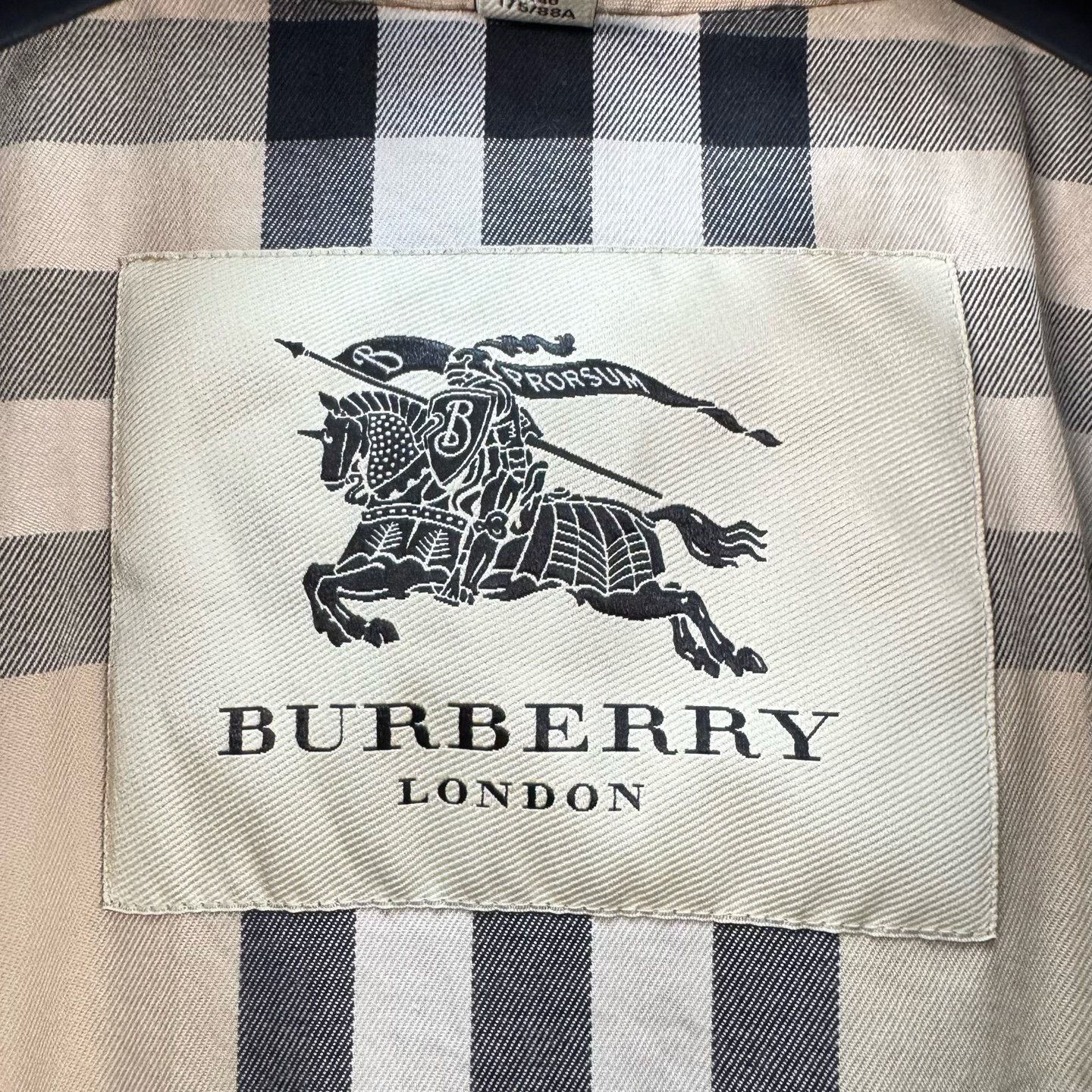 Burberry Burberry Double-Breasted Check Trench Coat Size S / US 4 / IT 40 - 5 Thumbnail