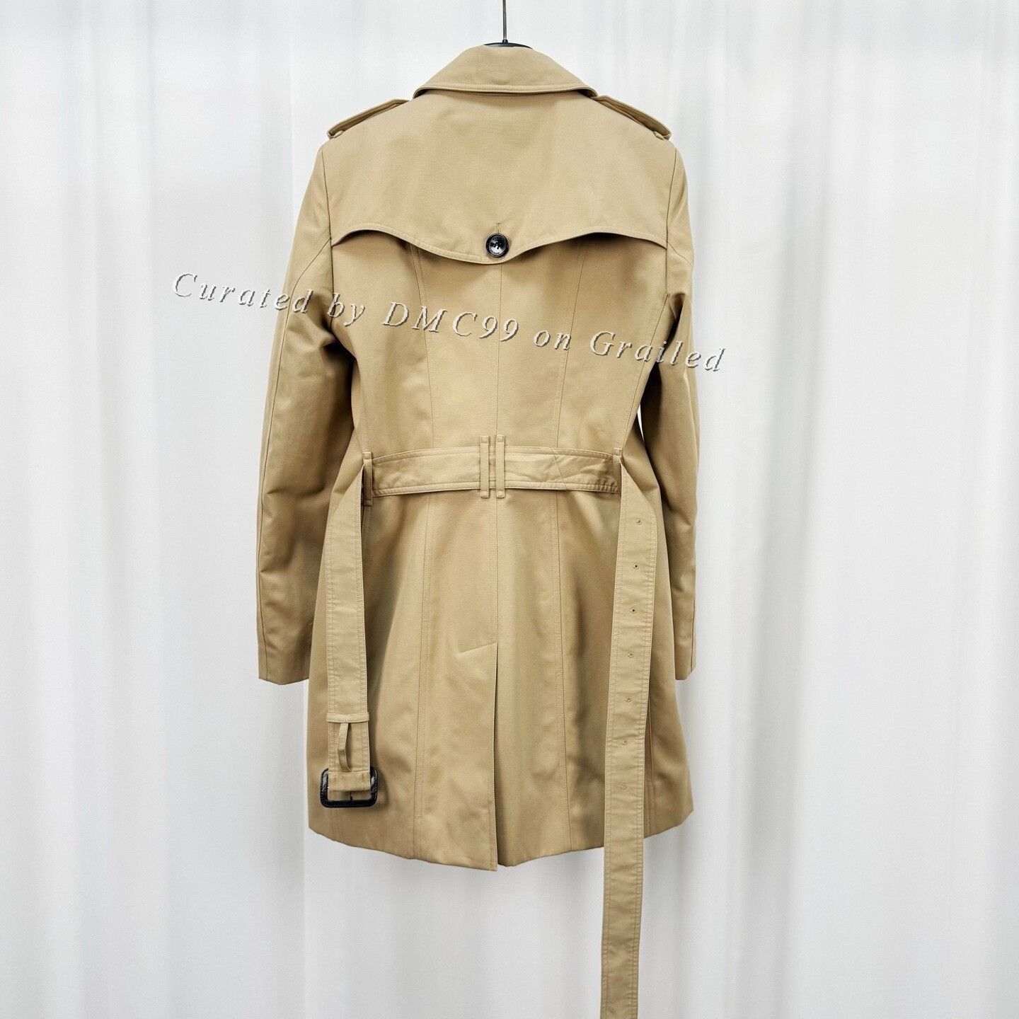 Burberry Burberry Double-Breasted Check Trench Coat Size S / US 4 / IT 40 - 2 Thumbnail