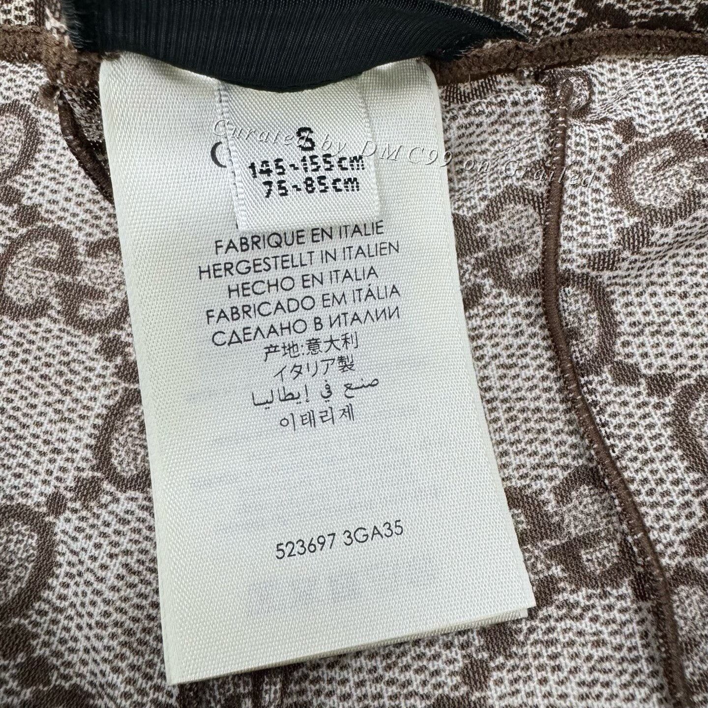 Gucci Gucci Monogram Print Stockings Size ONE SIZE - 4 Thumbnail