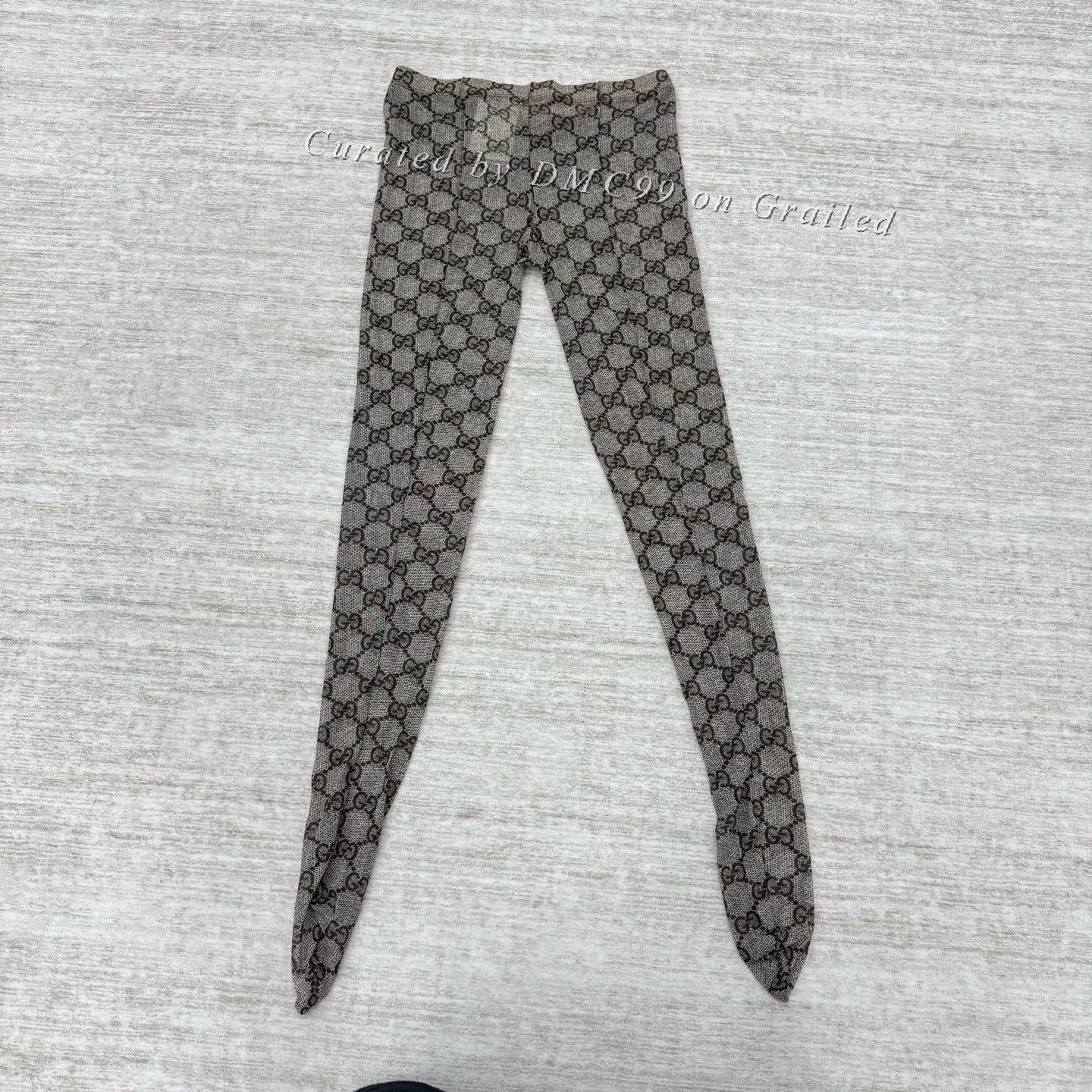 Gucci Gucci Monogram Print Stockings Size ONE SIZE - 2 Thumbnail