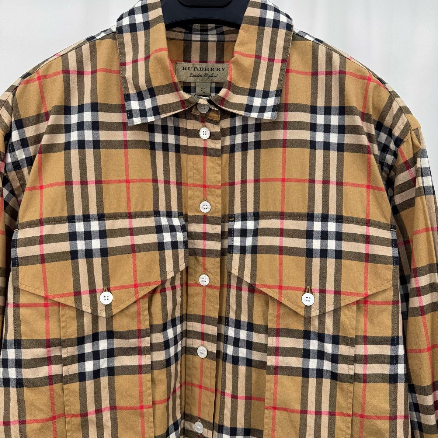 Burberry Burberry Classic Check Shirt Dress Size XXS / US 00 / IT 34 - 3 Thumbnail