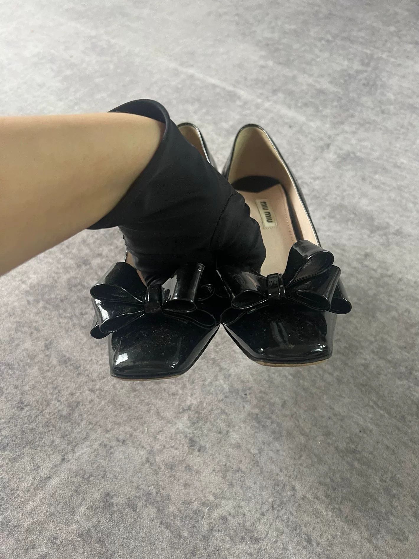 Miu Miu Miu Miu Bow High Heels Size US 7.5 / IT 37.5 - 5 Thumbnail
