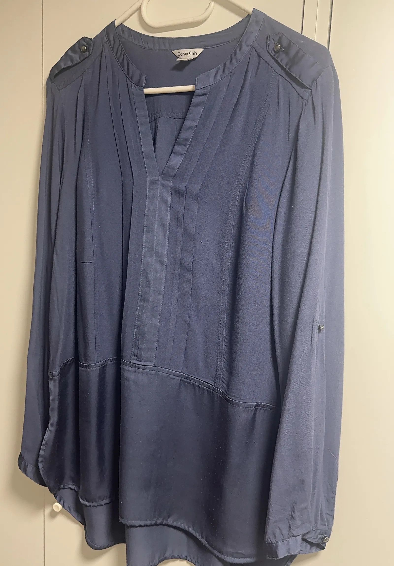 Calvin Klein Calvin Klein Blouse Size L / US 10 / IT 46 - 5 Thumbnail
