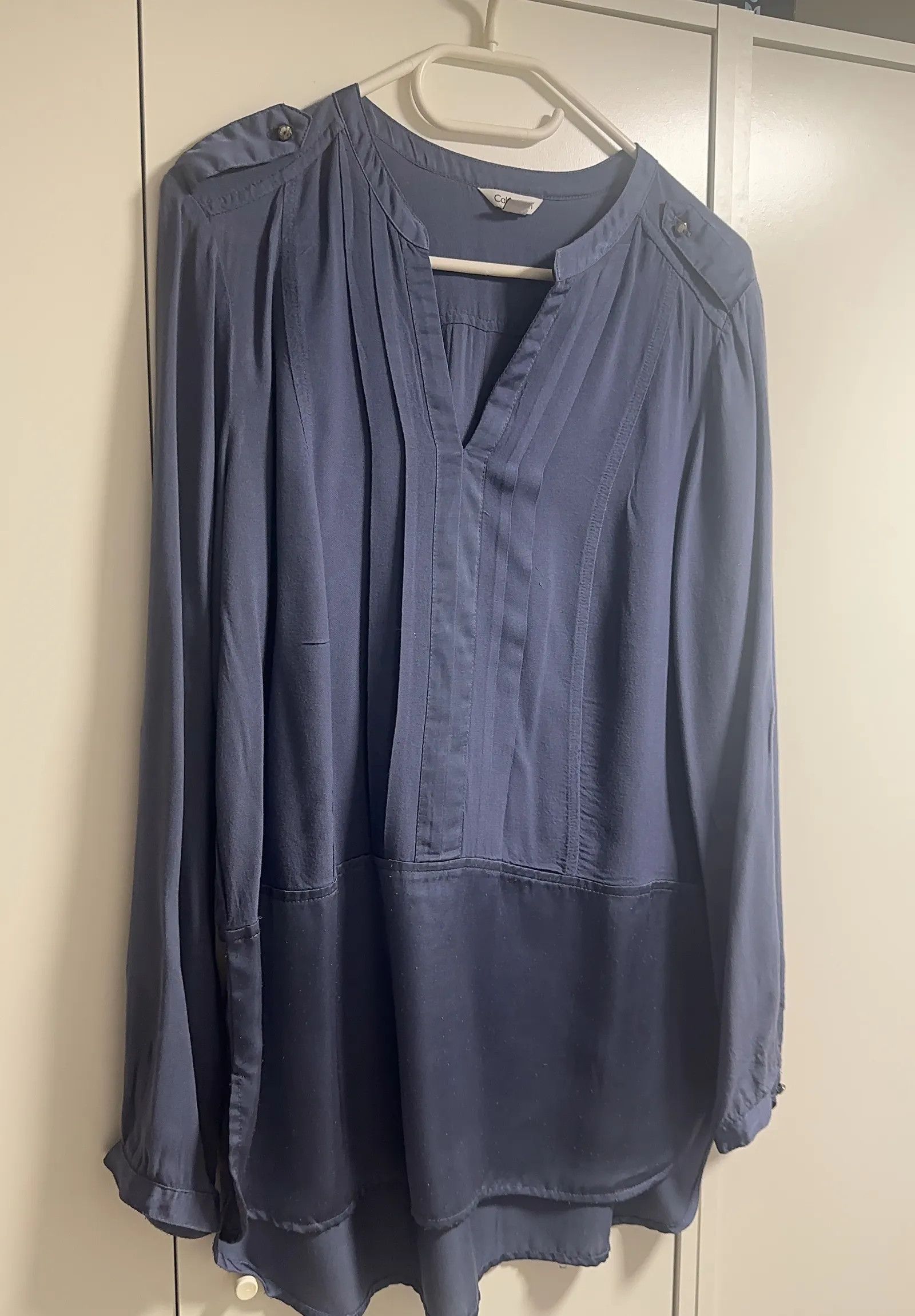 Calvin Klein Calvin Klein Blouse Size L / US 10 / IT 46 - 2 Thumbnail
