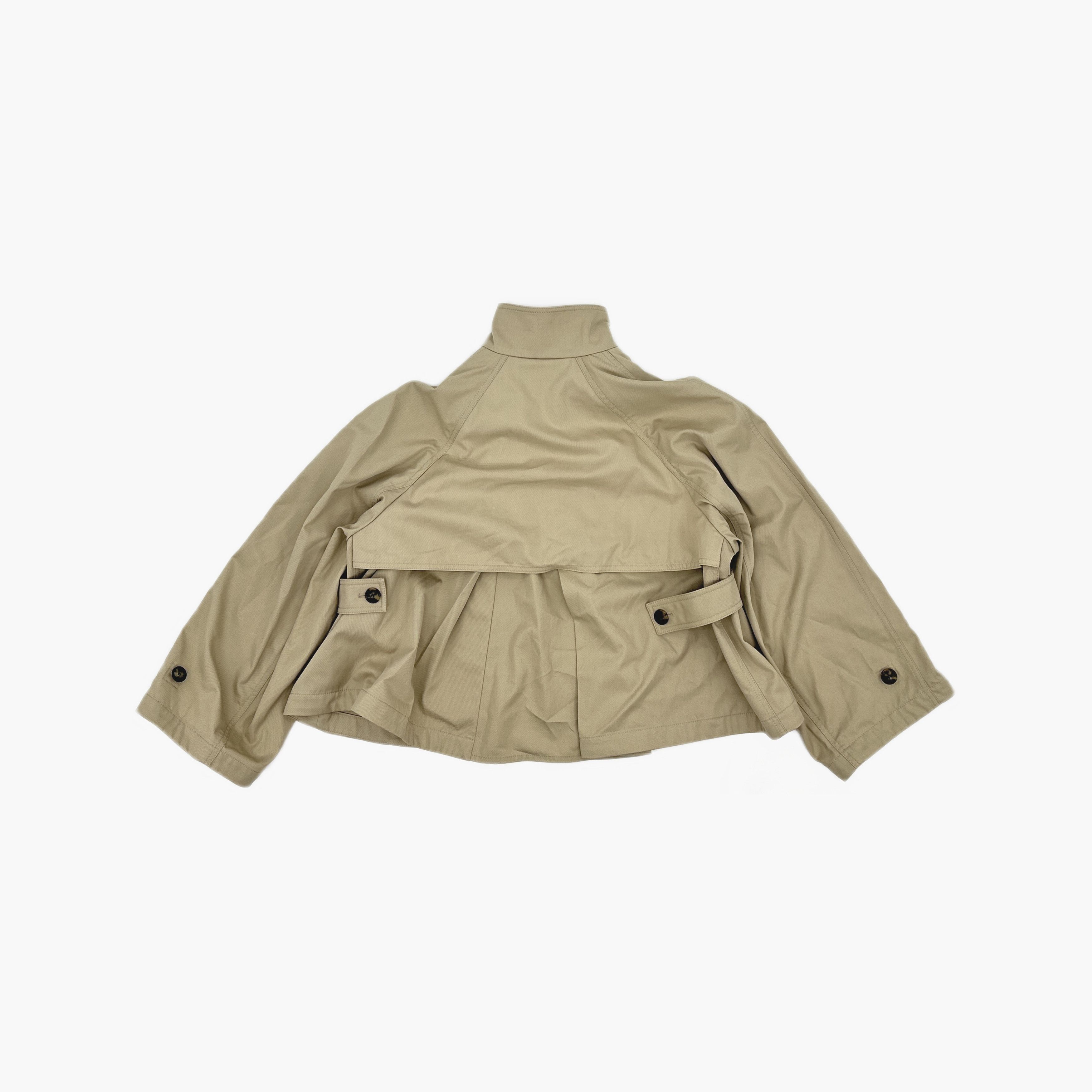 Loewe Loewe Beige Cotton Silk Short Jacket Size 34 Size XXS / US 00 / IT 34 - 2 Thumbnail