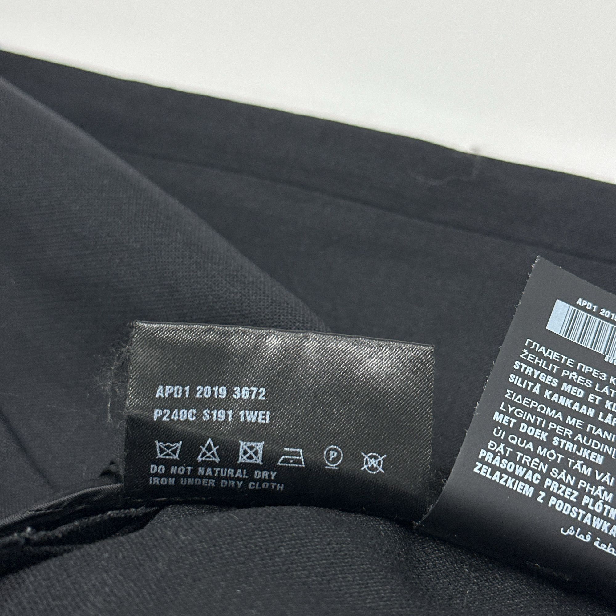 Prada Prada Black Trousers Size IT 40 Size 27" / US 4 / IT 40 - 5 Thumbnail