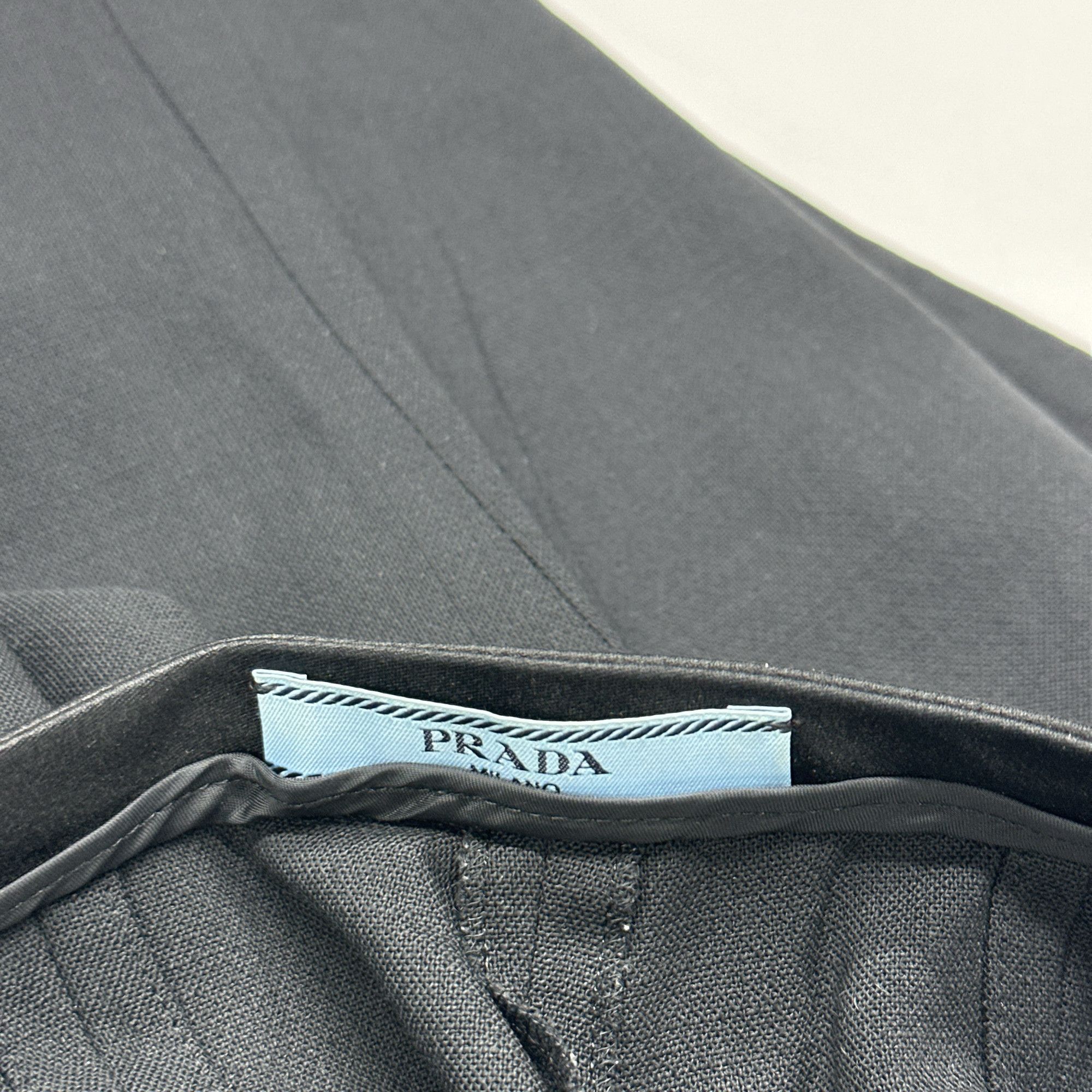 Prada Prada Black Trousers Size IT 40 Size 27" / US 4 / IT 40 - 3 Thumbnail
