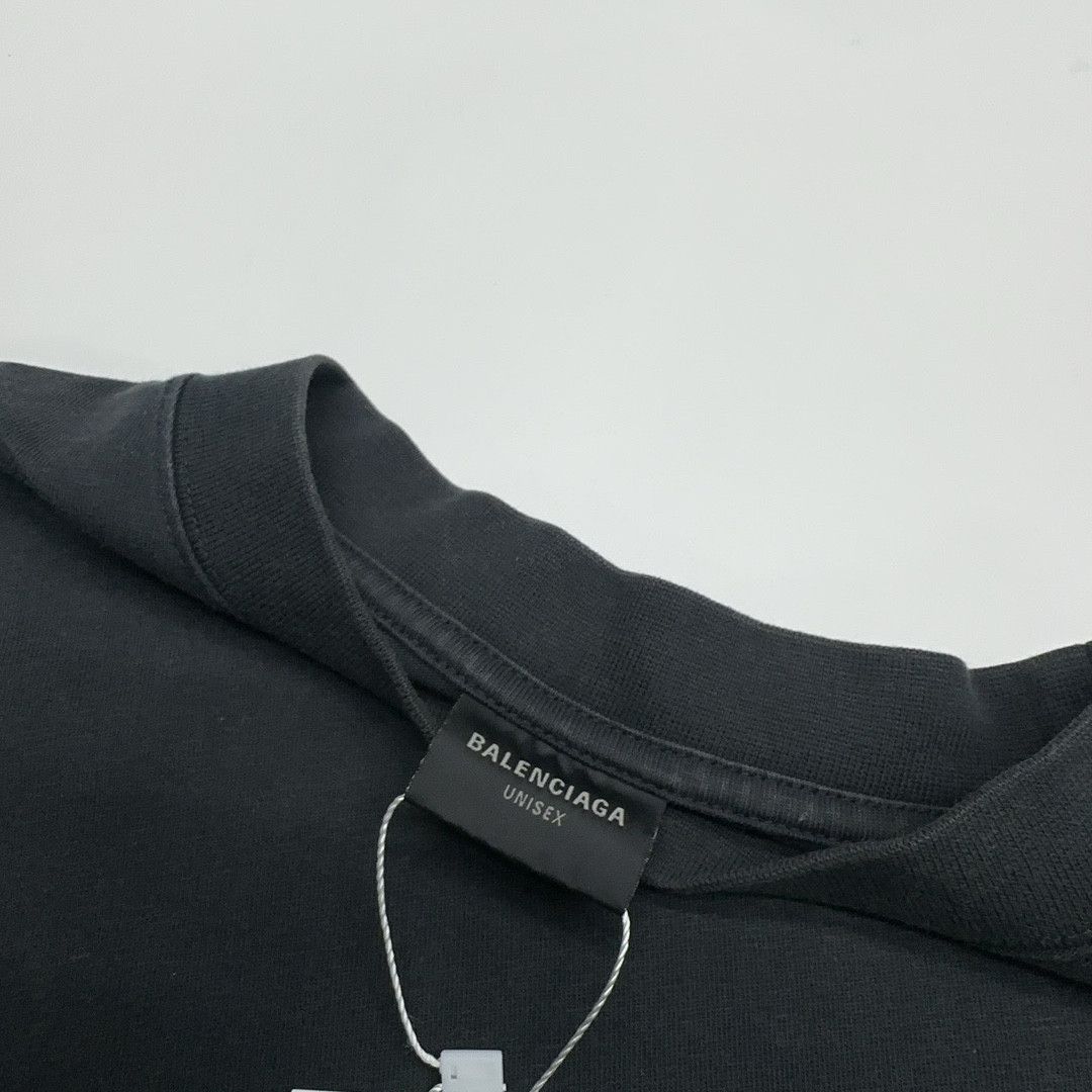 Balenciaga Balenciaga Logo Print Short Sleeve T-Shirt Size S Size US S / EU 44-46 / 1 - 5 Thumbnail
