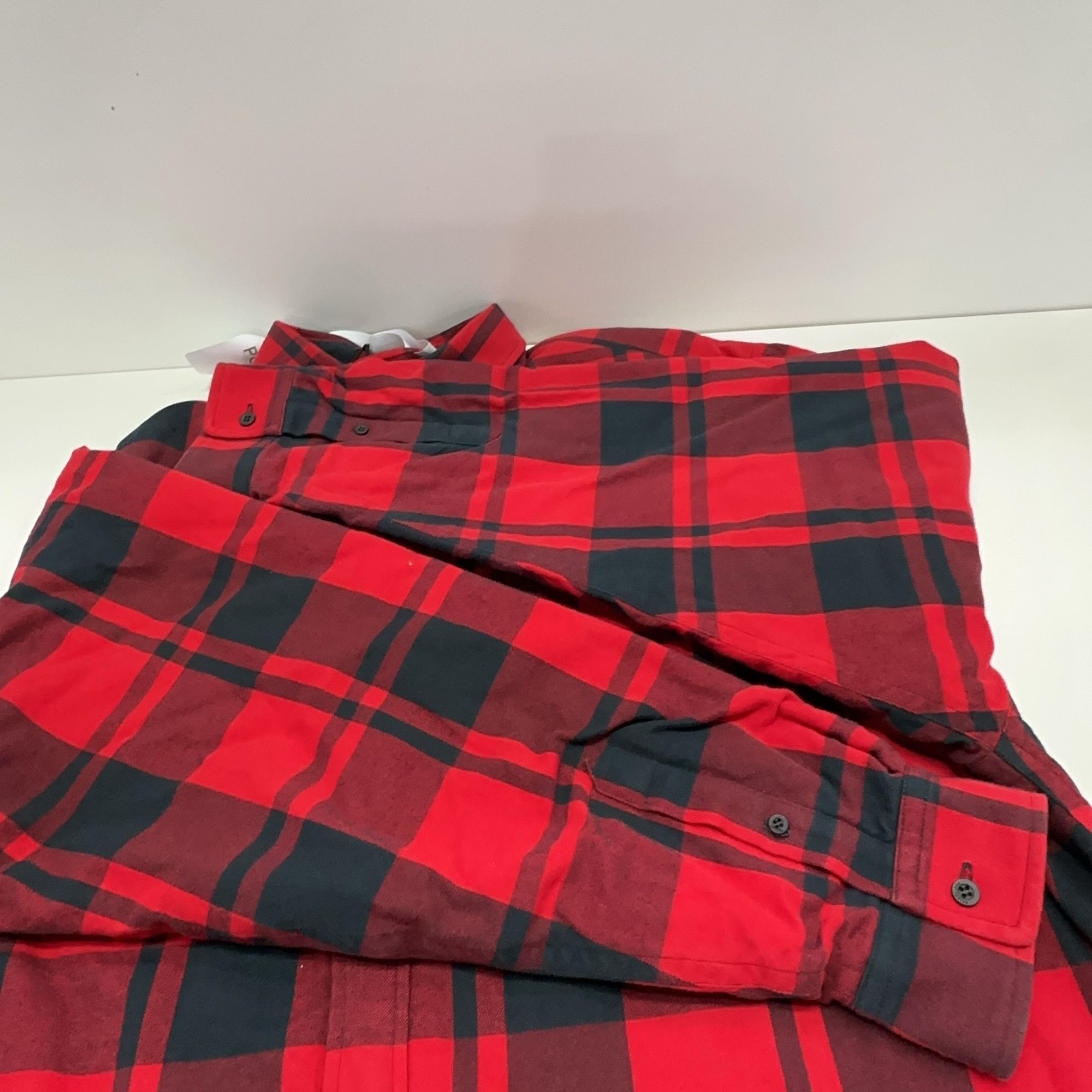 Balenciaga Balenciaga Red Plaid Button Up Shirt XS Size XS / US 0-2 / IT 36-38 - 10 Thumbnail