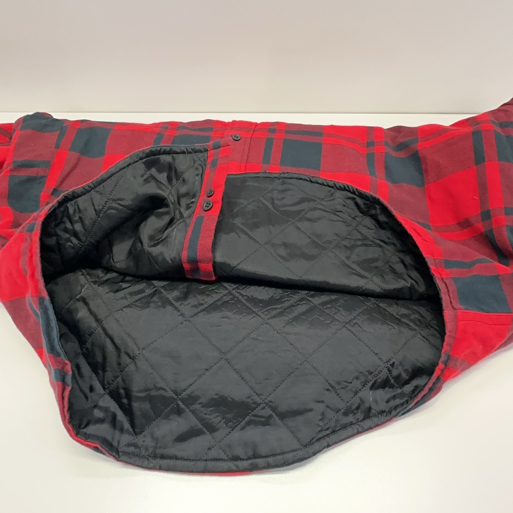 Balenciaga Balenciaga Red Plaid Button Up Shirt XS Size XS / US 0-2 / IT 36-38 - 9 Thumbnail