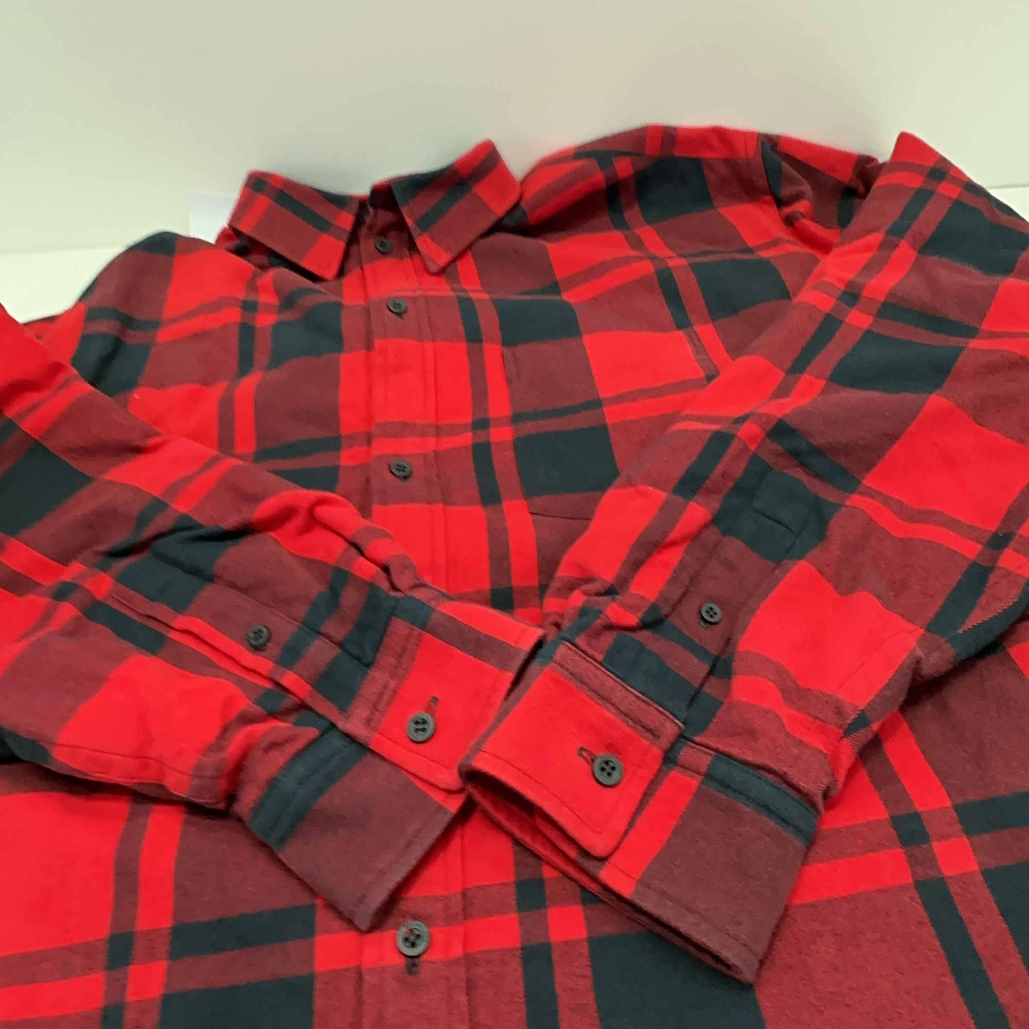 Balenciaga Balenciaga Red Plaid Button Up Shirt XS Size XS / US 0-2 / IT 36-38 - 11 Thumbnail