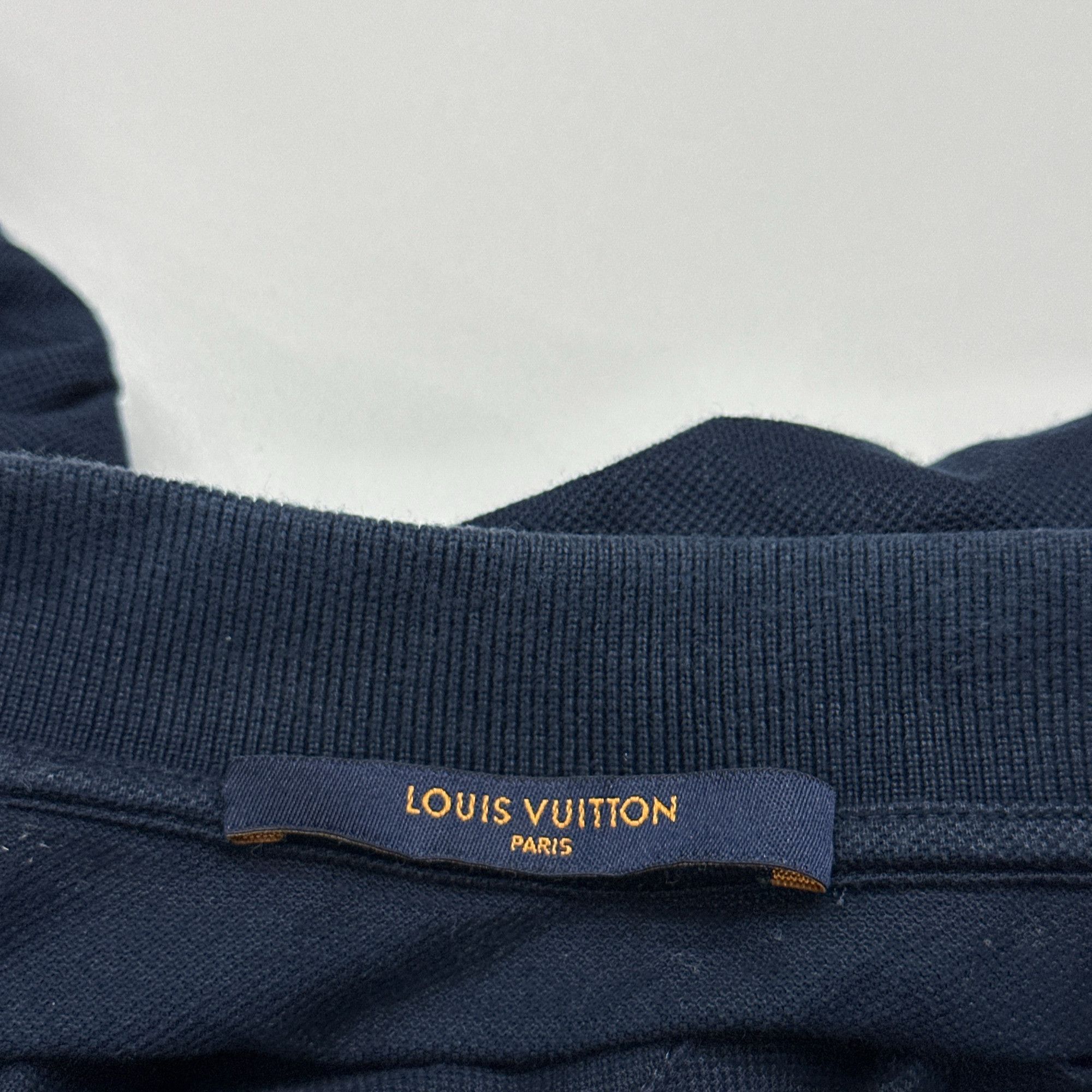 Louis Vuitton Louis Vuitton Embroidered Logo Polo Shirt Size M Size US M / EU 48-50 / 2 - 3 Thumbnail