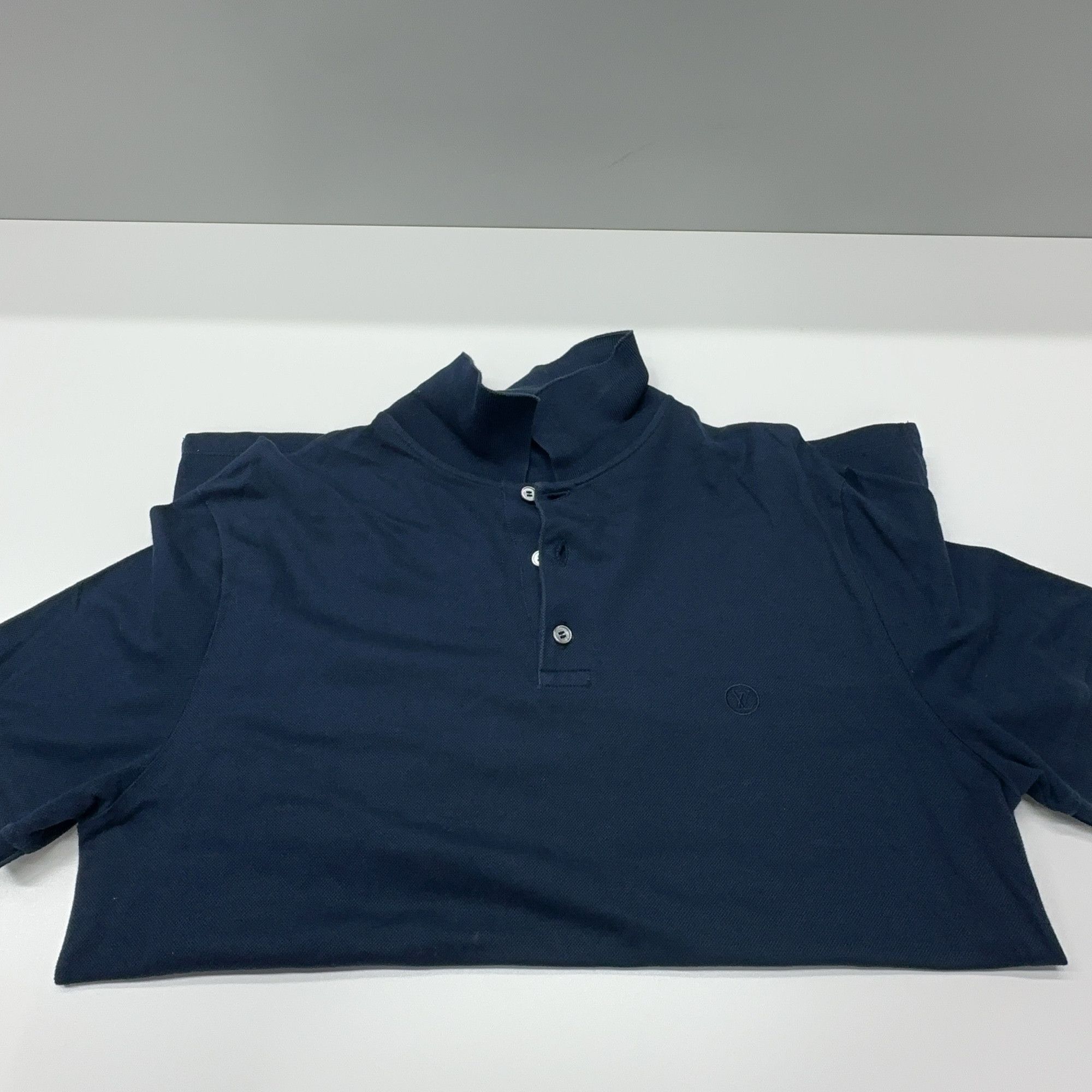 Louis Vuitton Louis Vuitton Embroidered Logo Polo Shirt Size M Size US M / EU 48-50 / 2 - 6 Thumbnail