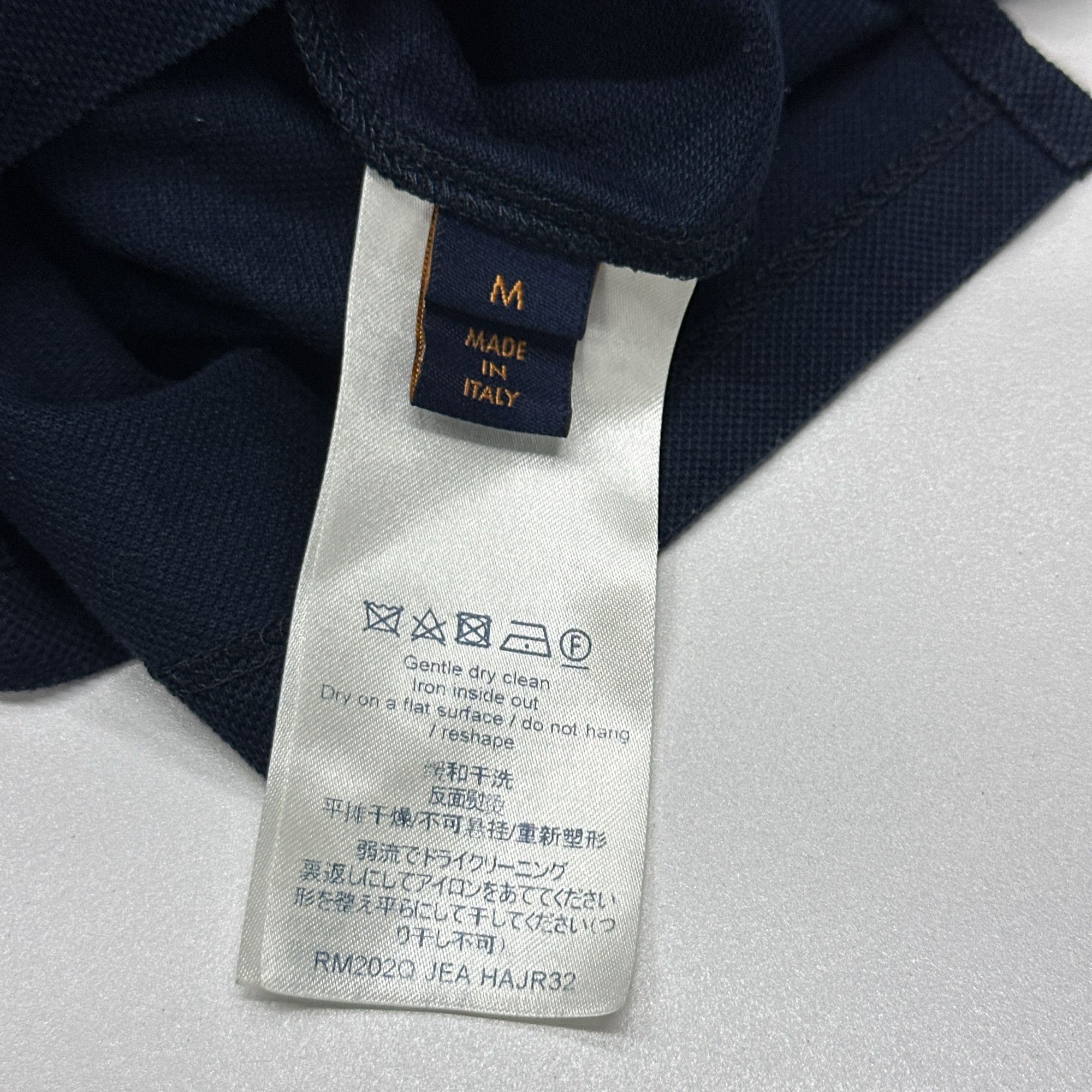 Louis Vuitton Louis Vuitton Embroidered Logo Polo Shirt Size M Size US M / EU 48-50 / 2 - 4 Thumbnail